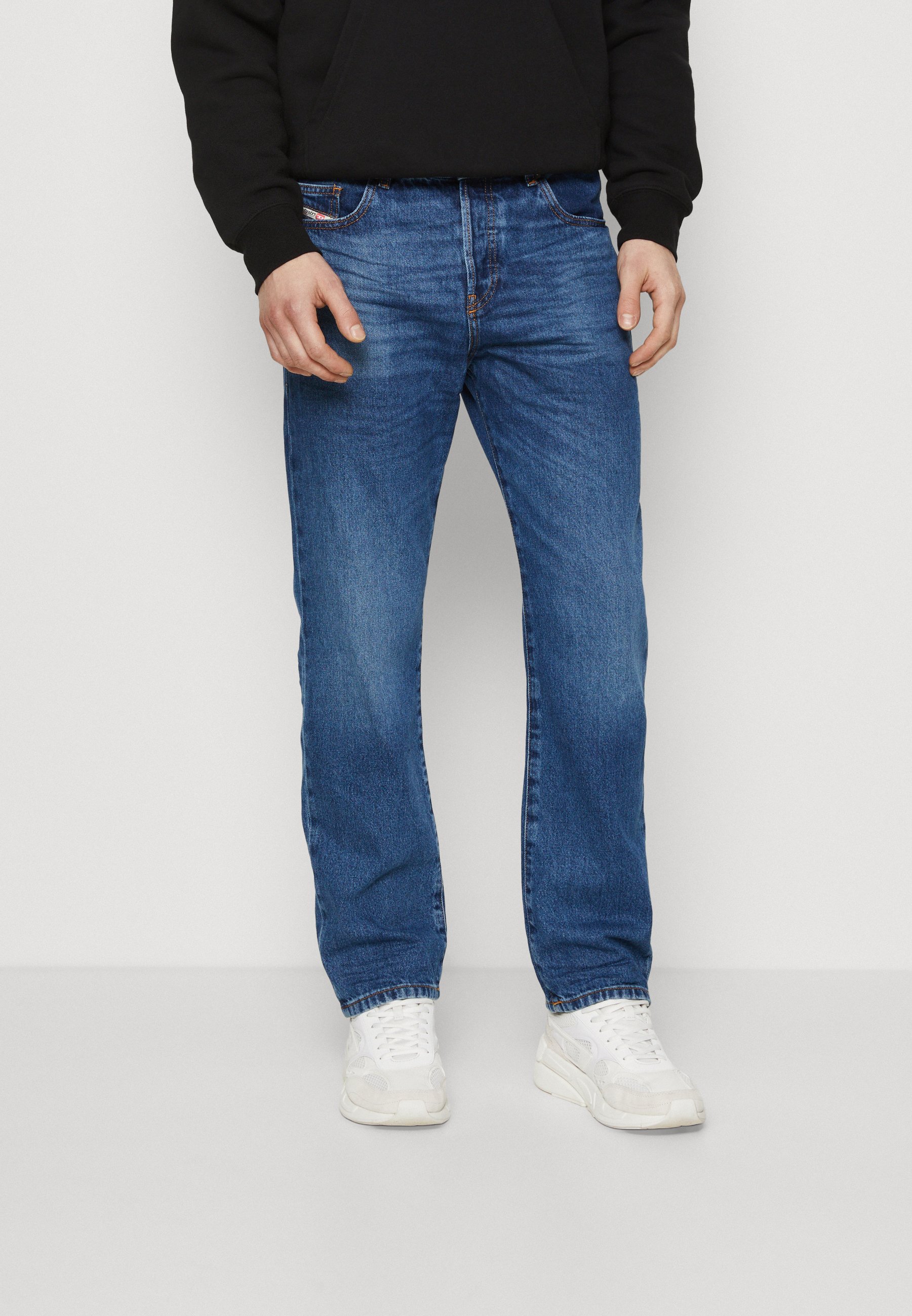 Diesel VIKER - Straight leg jeans - denim/blue denim