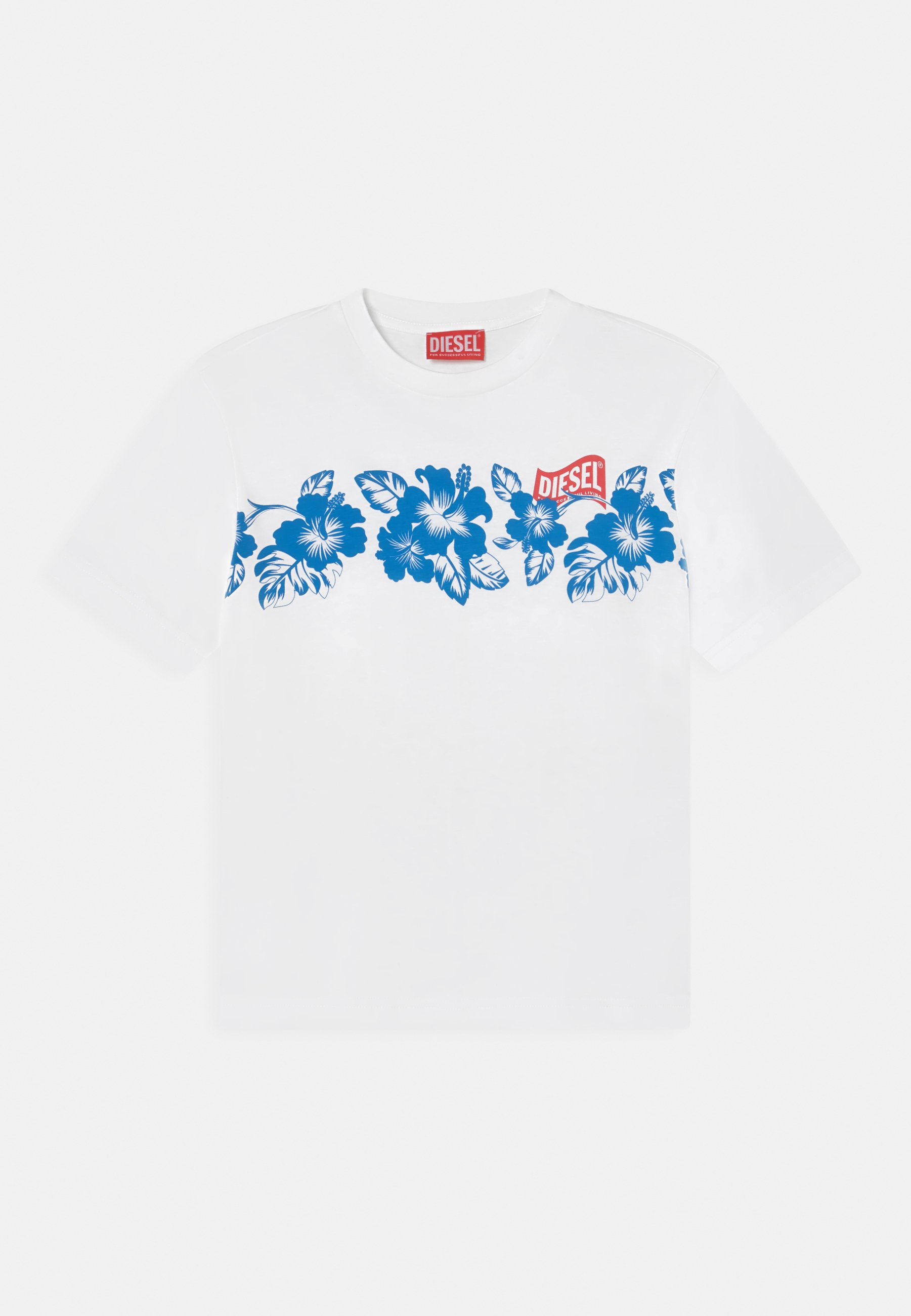 Diesel TYROS OVER - Print T-shirt - bianco/white