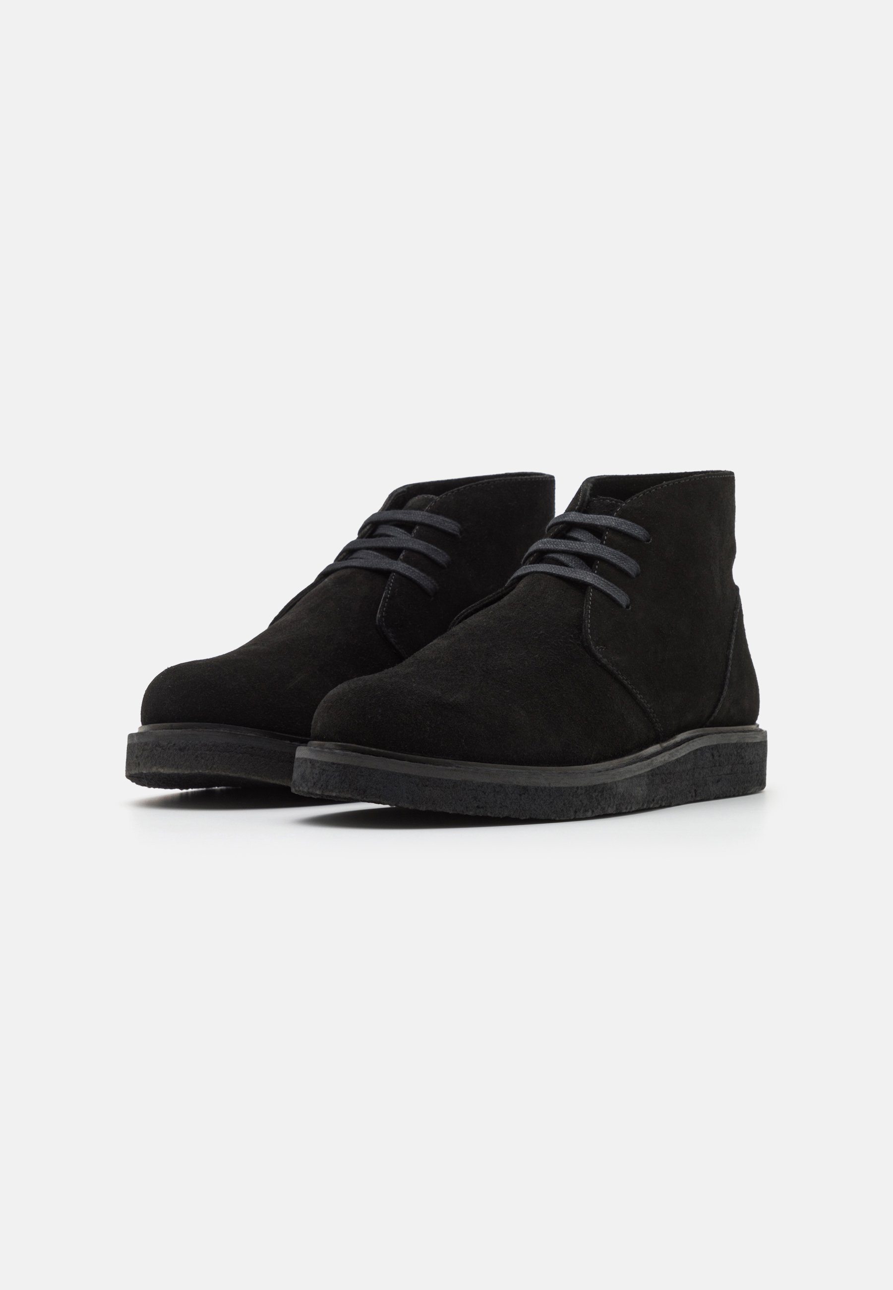 Levi's® BERN DESERT - Casual lace-ups - full black/black