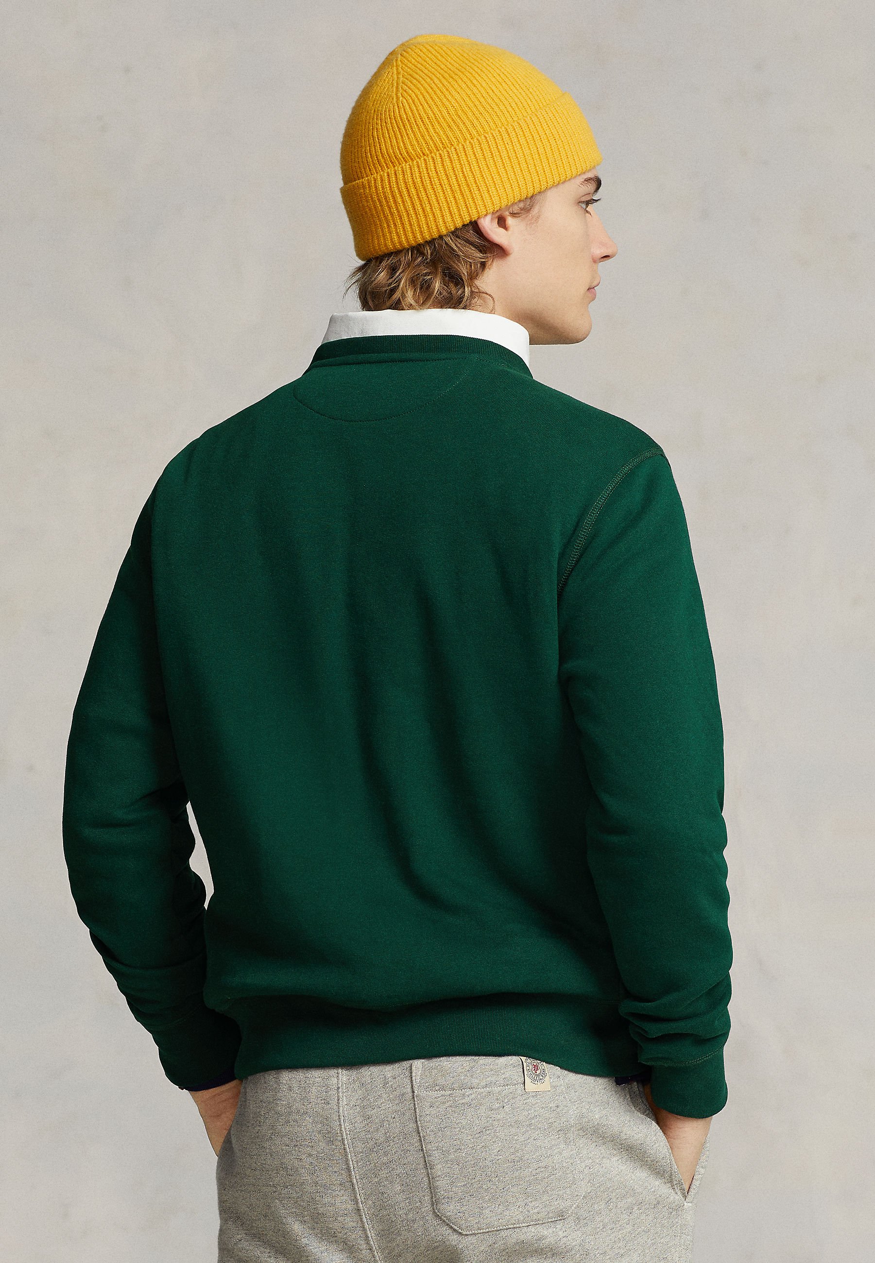 Polo Ralph Lauren LONG SLEEVE - Sweatshirt - moss agate/green