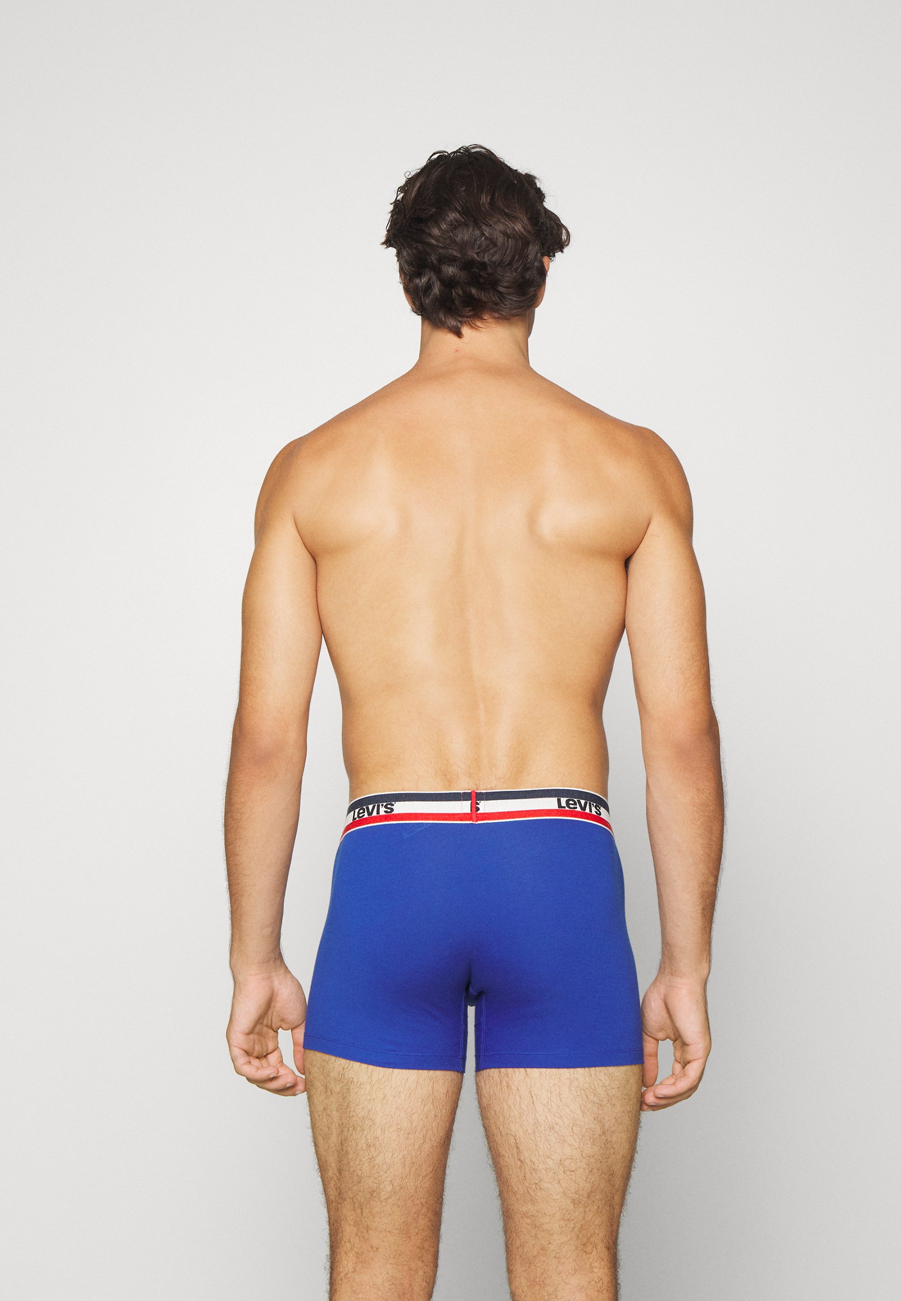 Levi's® LOGO BOXER BRIEF 3 PACK - Pants - red/blue/yellow/dark blue