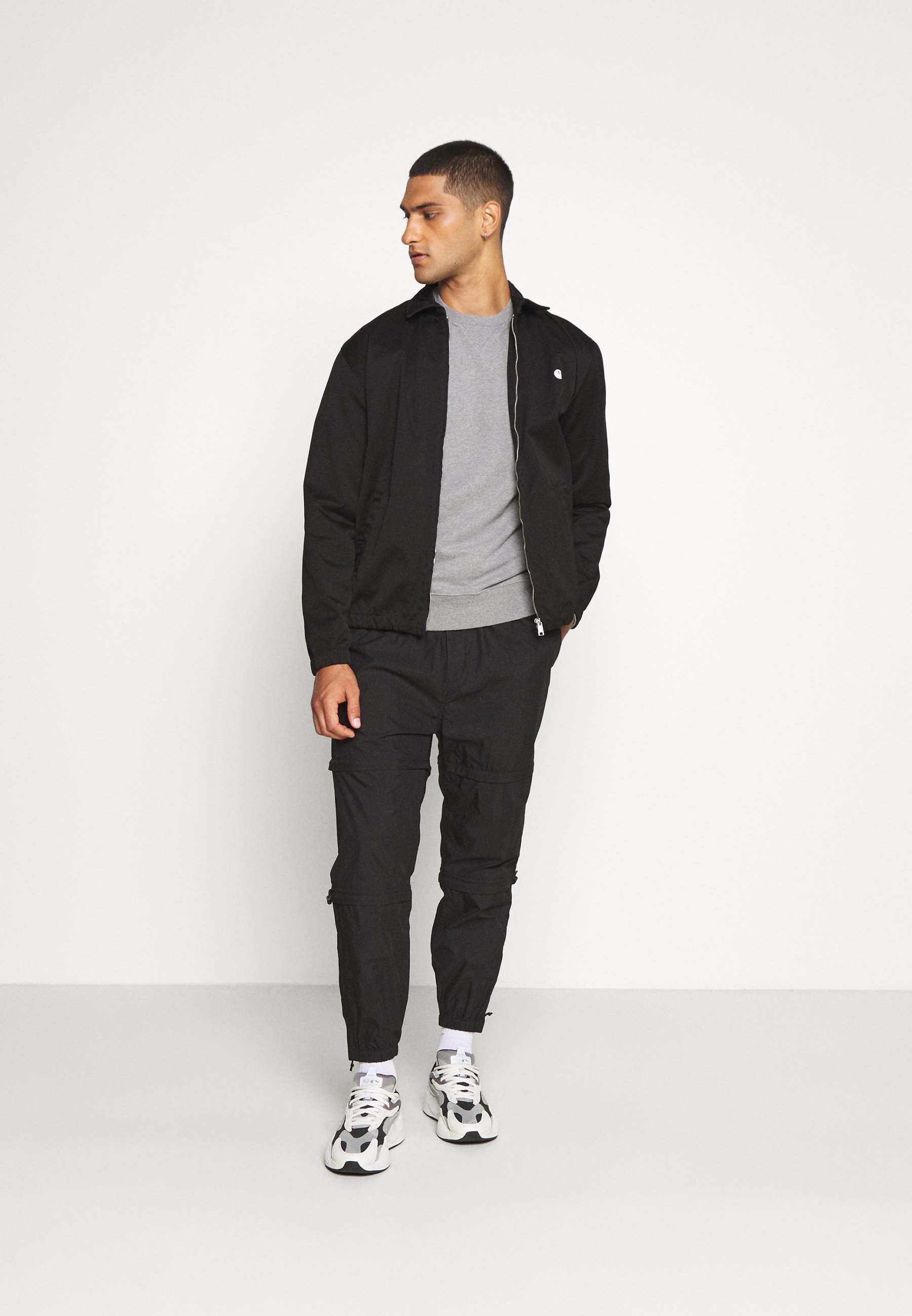 Levi's® NEW ORIGINAL CREW - Sweatshirt - chisel grey heather/mottled grey