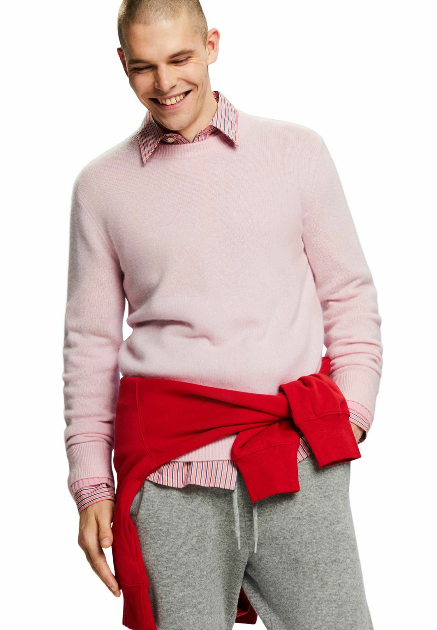 Esprit Jumper - light pink/mottled light pink