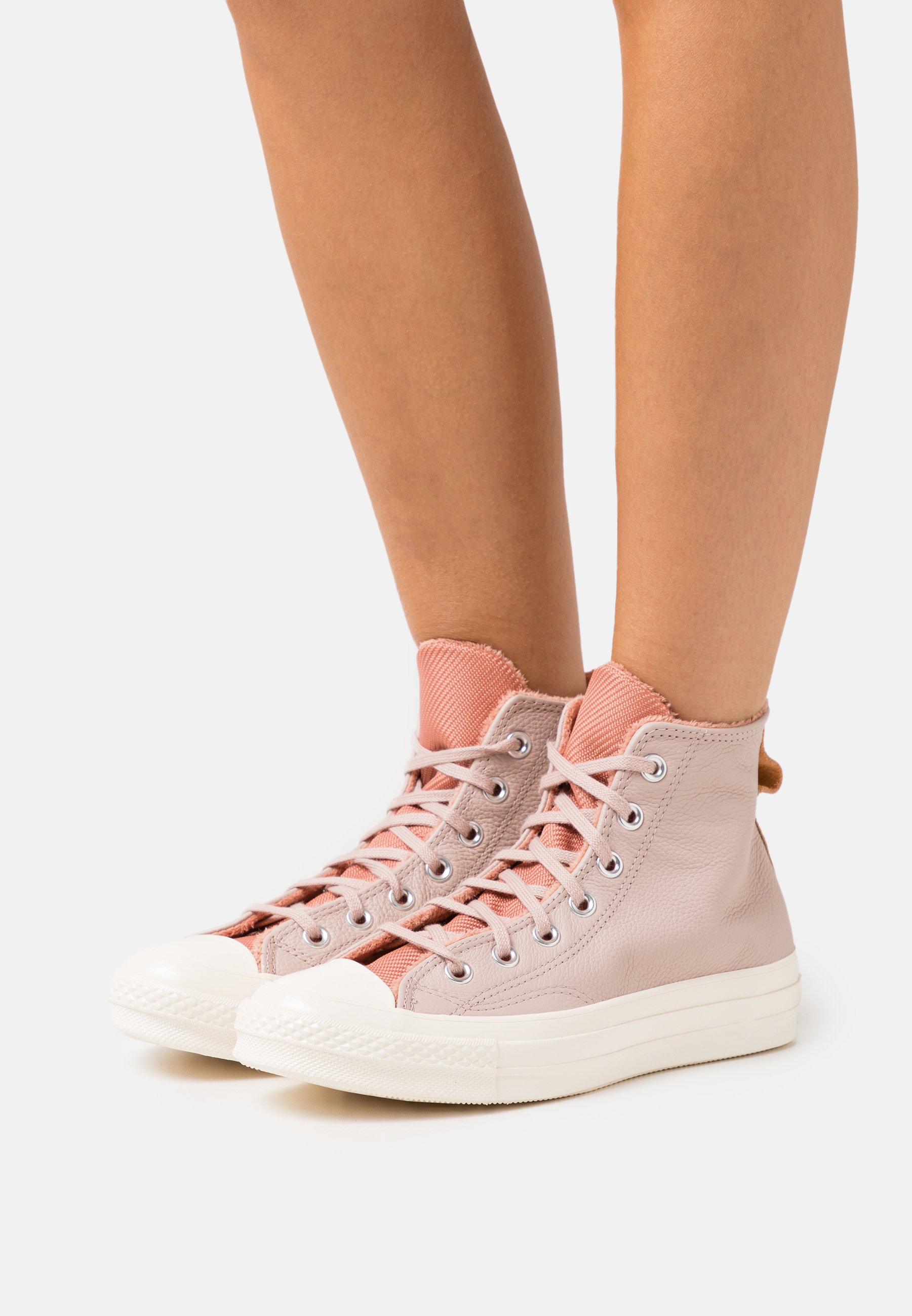 Converse CHUCK 70 COUNTER CLIMATE - High-top trainers - stone mauve/terra blush/mauve