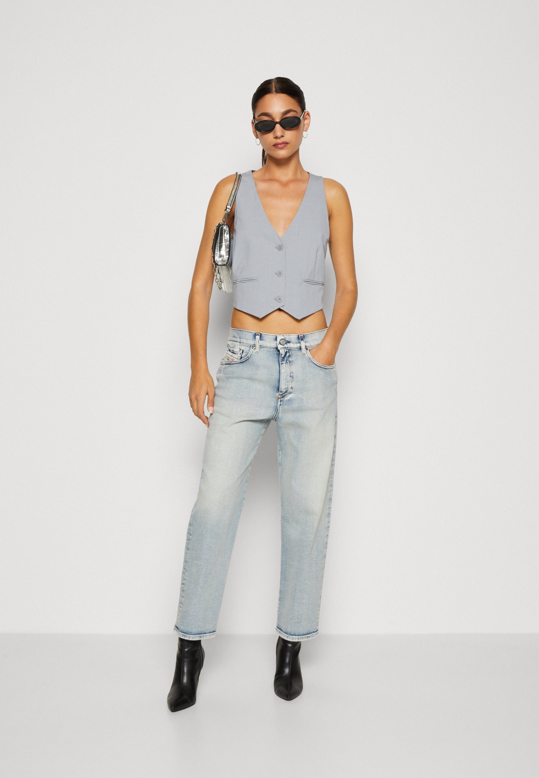 Diesel 2016 D-AIR - Relaxed fit jeans - denim/blue denim