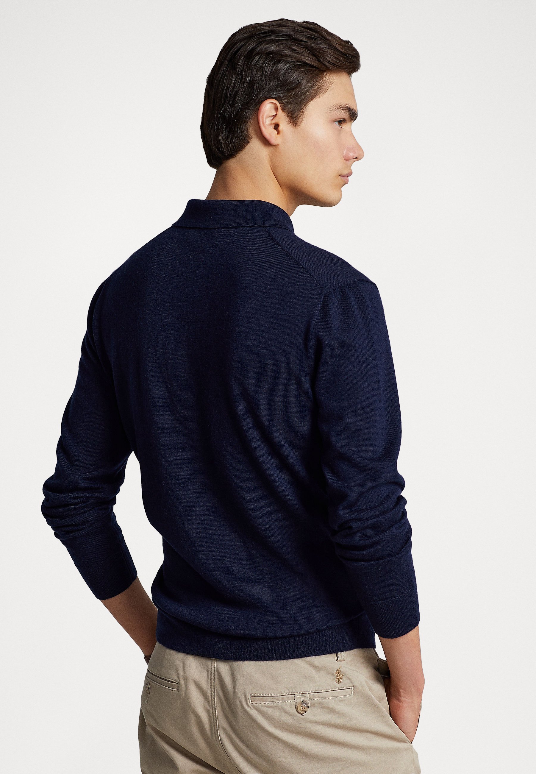 Polo Ralph Lauren LONG SLEEVE - Jumper - hunter navy/blue