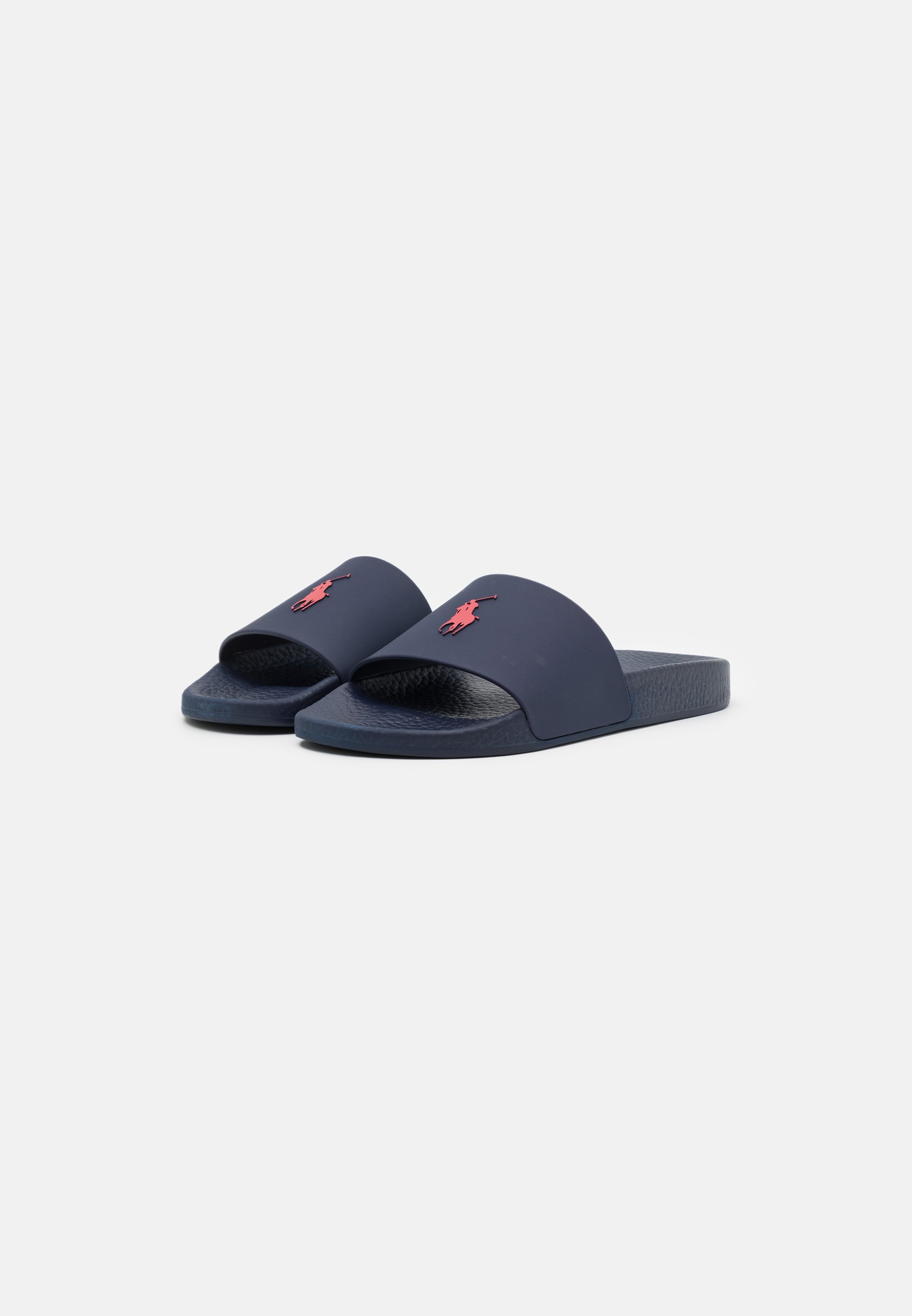 Polo Ralph Lauren UNISEX - Pool slides - navy/red/dark blue