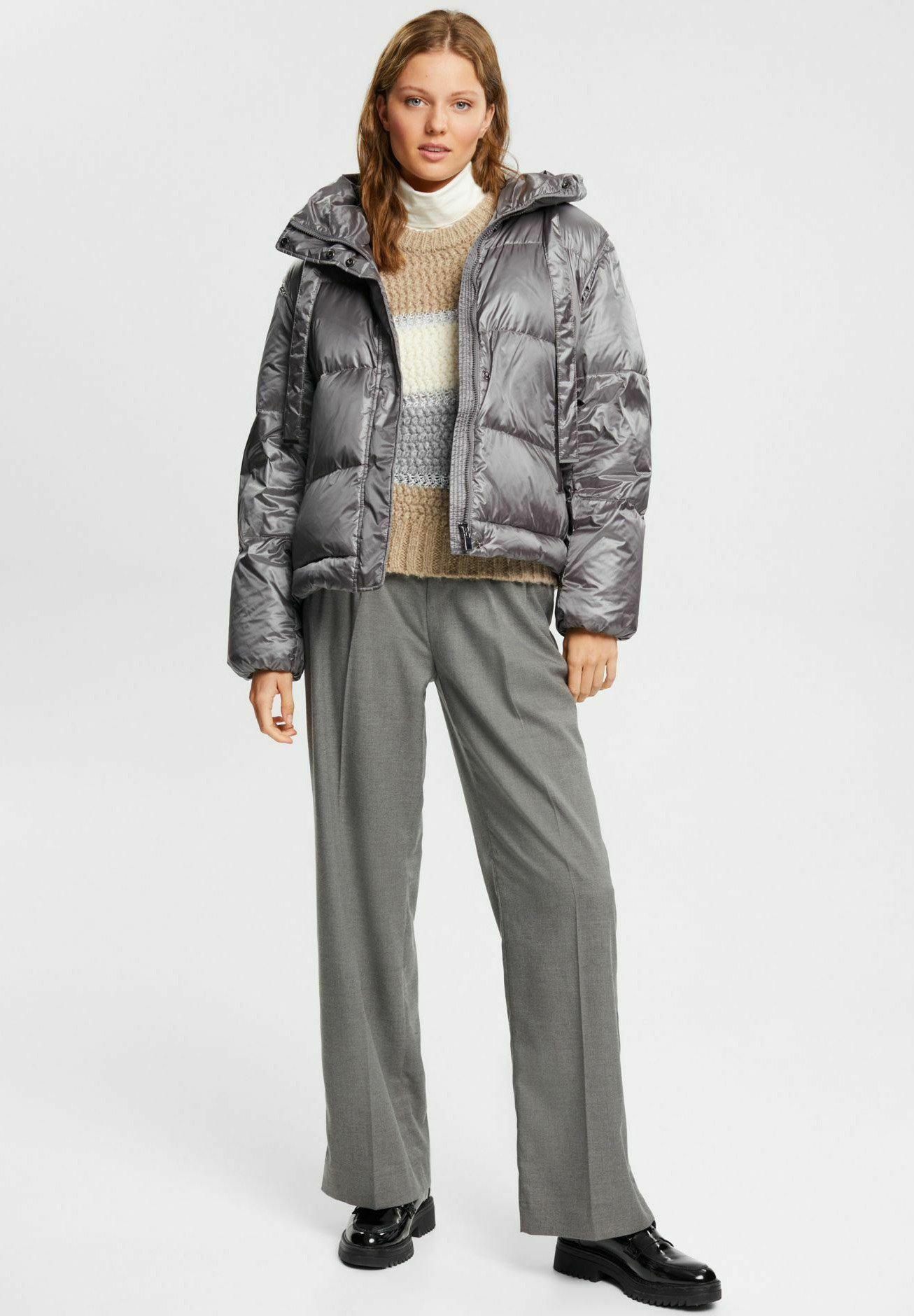 Esprit Jumper - sand/mottled beige