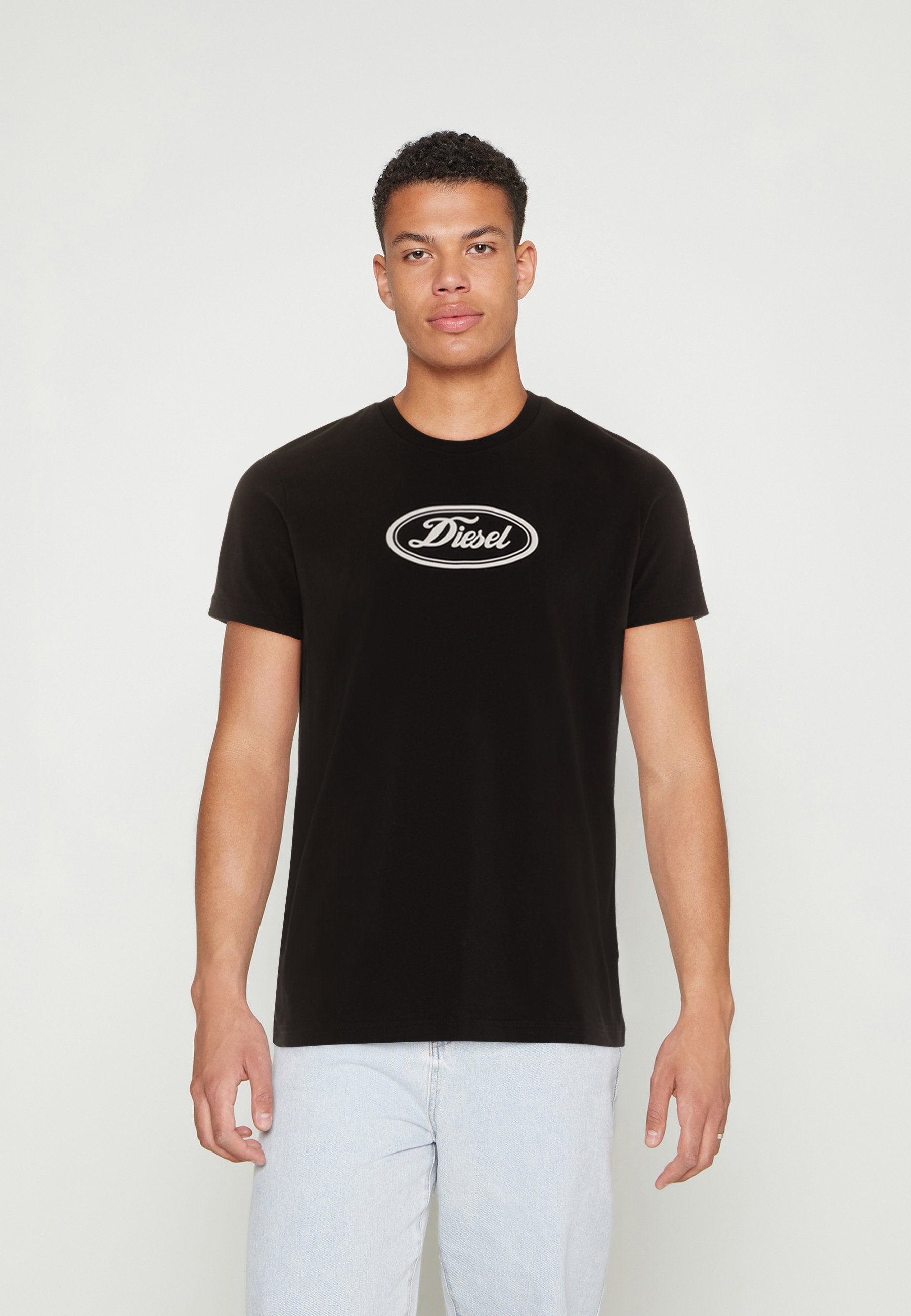Diesel T-DIEGOR-C14 - Print T-shirt - black