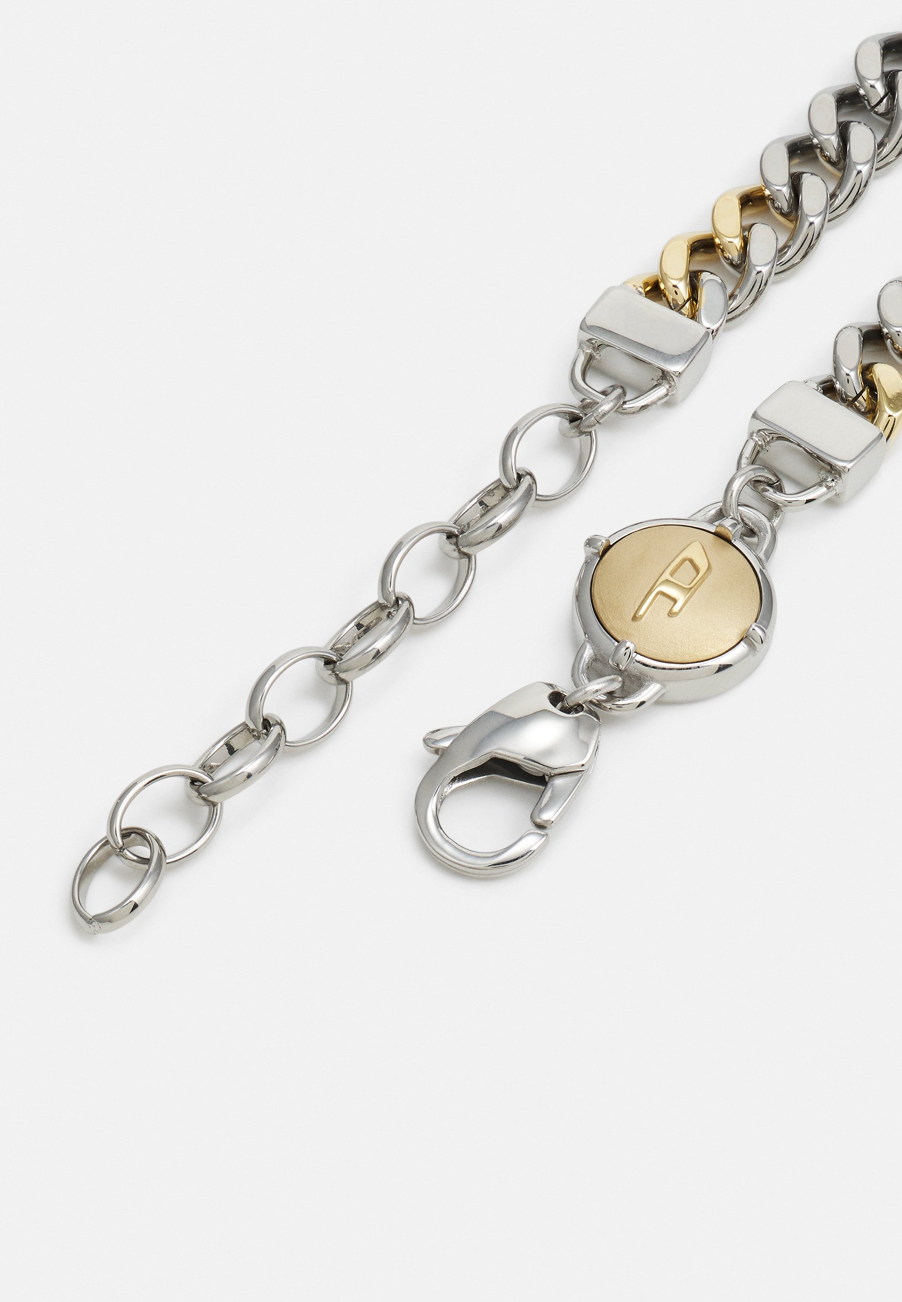 Diesel UNISEX - Necklace - silver-coloured/gold-coloured/silver-coloured