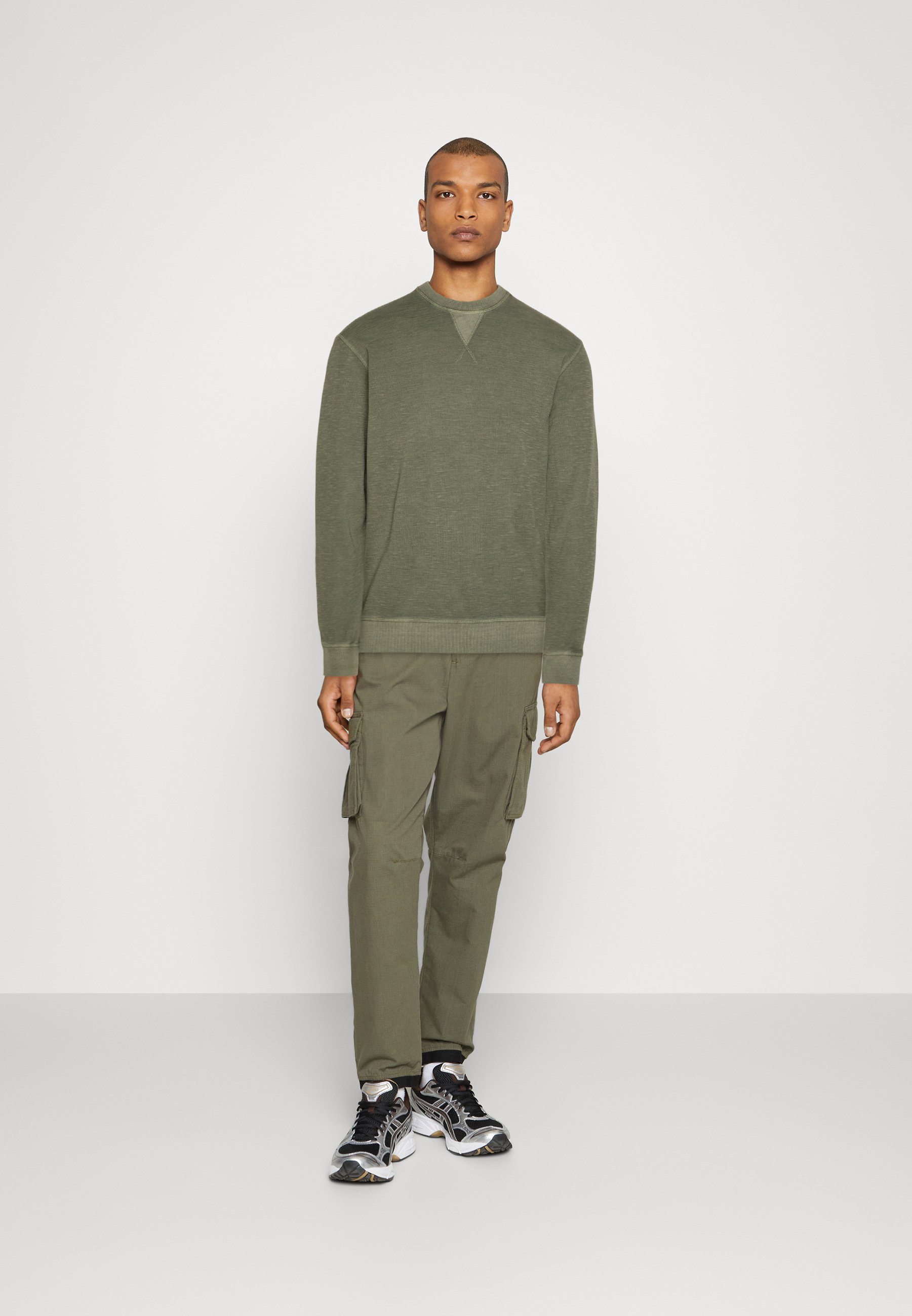 Scotch & Soda REGULAR FIT DYED - Jumper - army/khaki