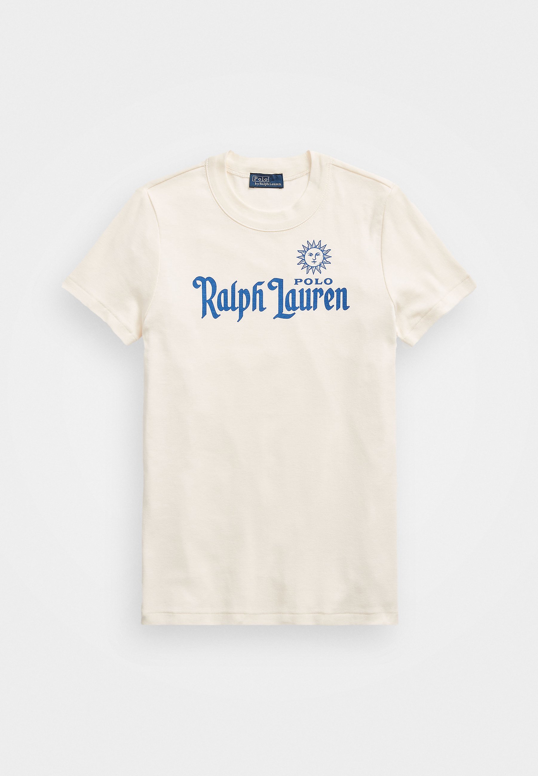 Polo Ralph Lauren SHORT SLEEVE - Print T-shirt - clubhouse cream/off-white