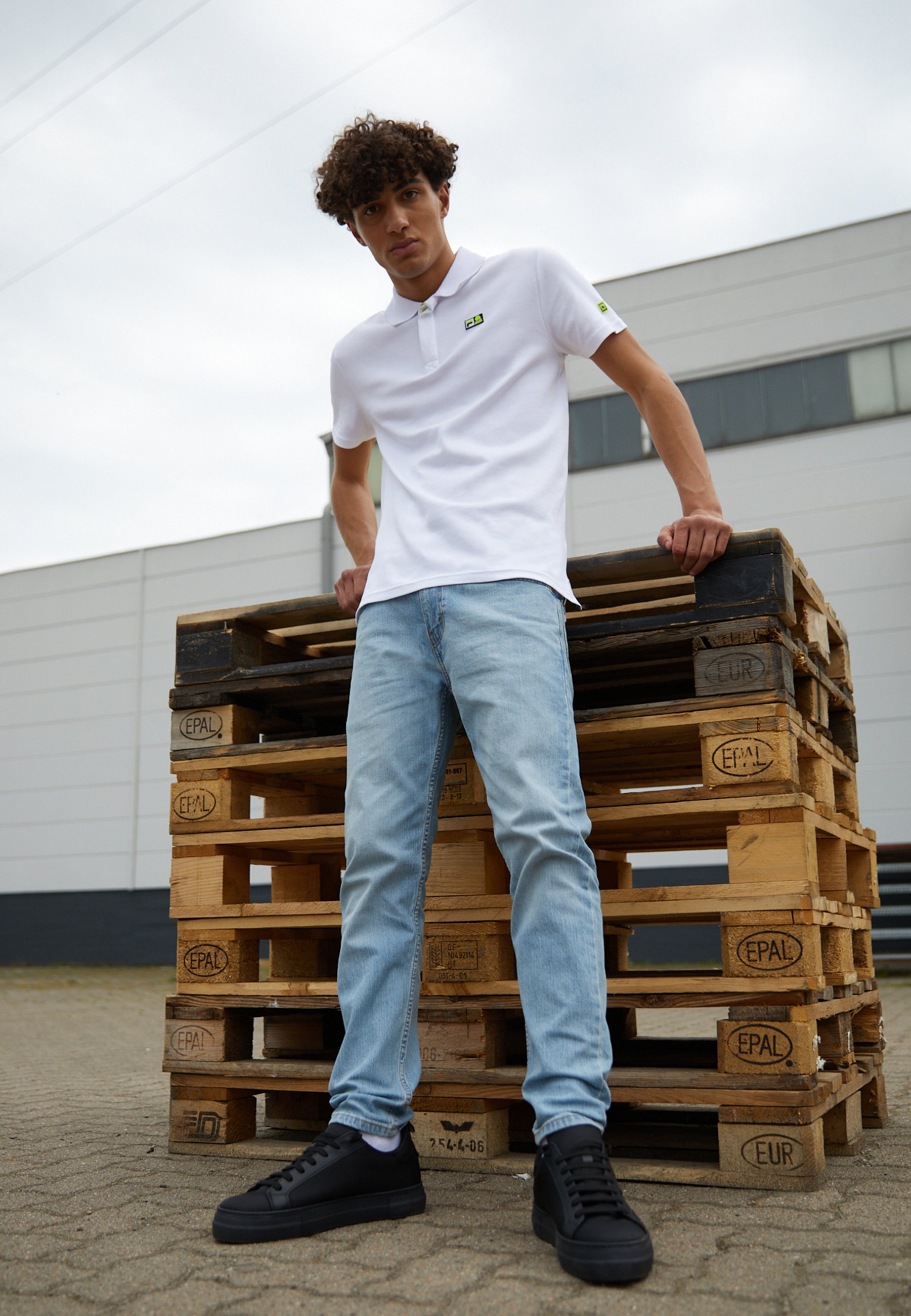 Levi's® 502™ TAPER HI BALL - Slim fit jeans - z2484 light indigo worn in/light-blue denim