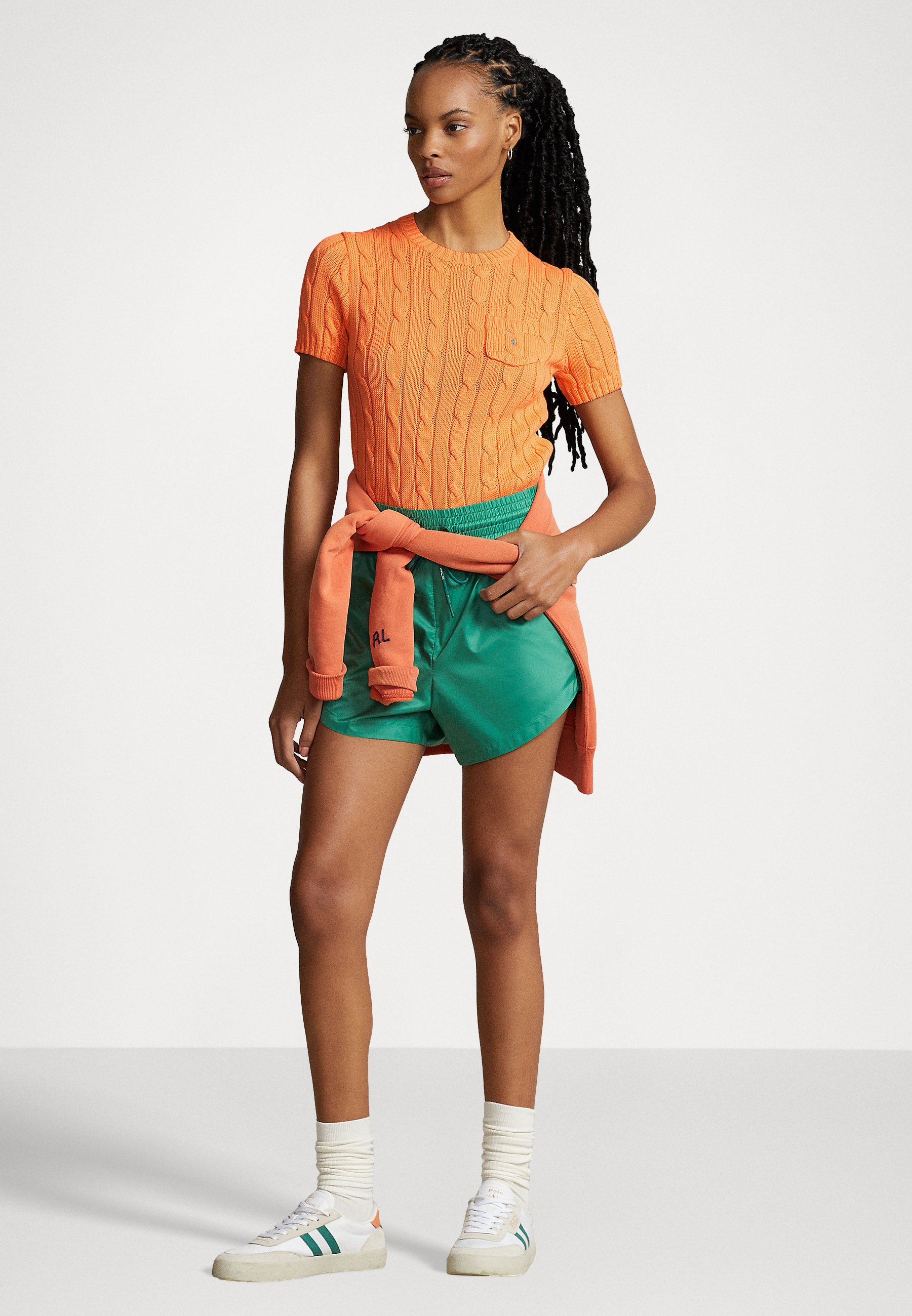 Polo Ralph Lauren TEE SHORT SLEEVE - Print T-shirt - fair orange/orange