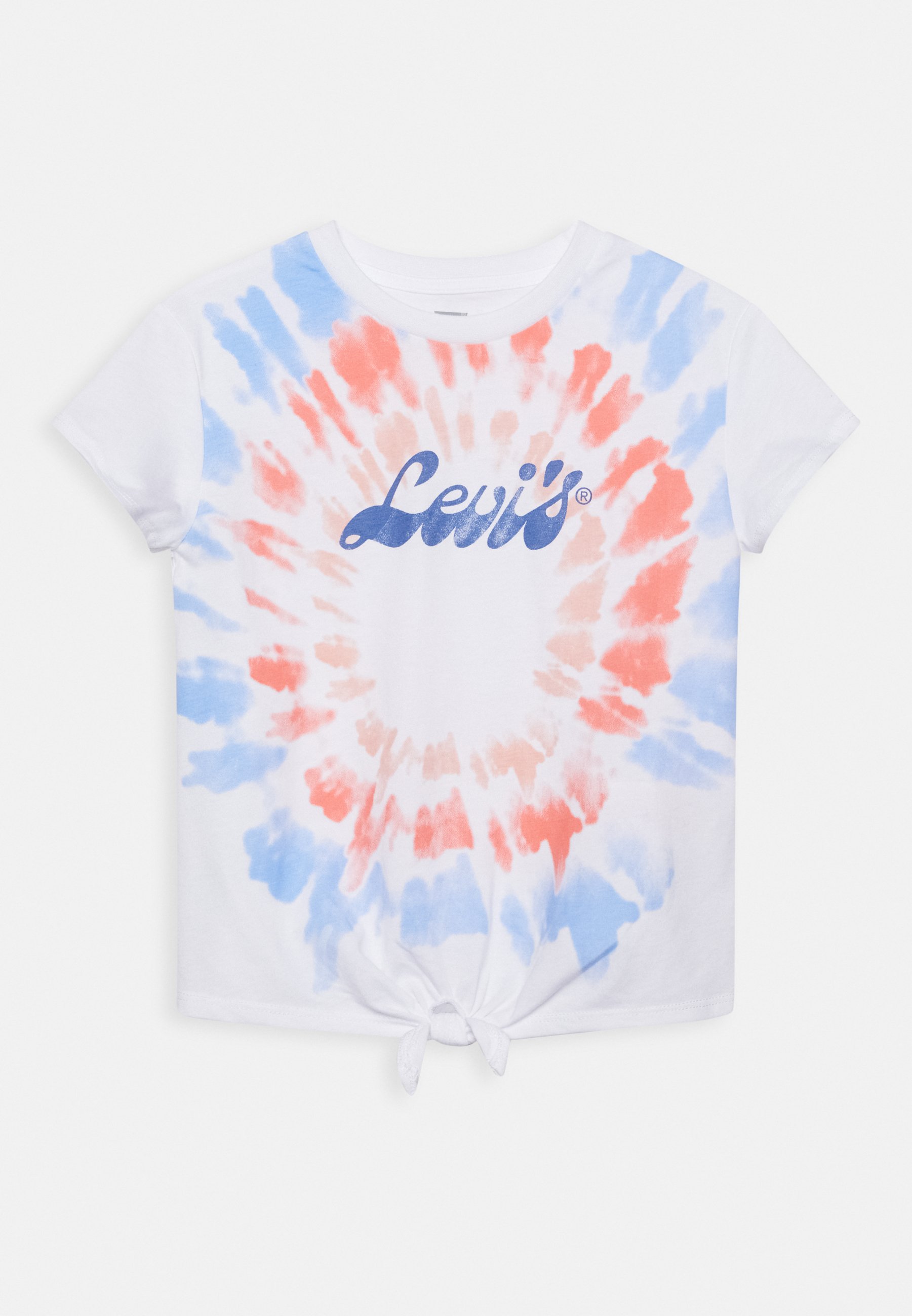 Levi's® FRONT GRAPHIC TEE - Print T-shirt - white