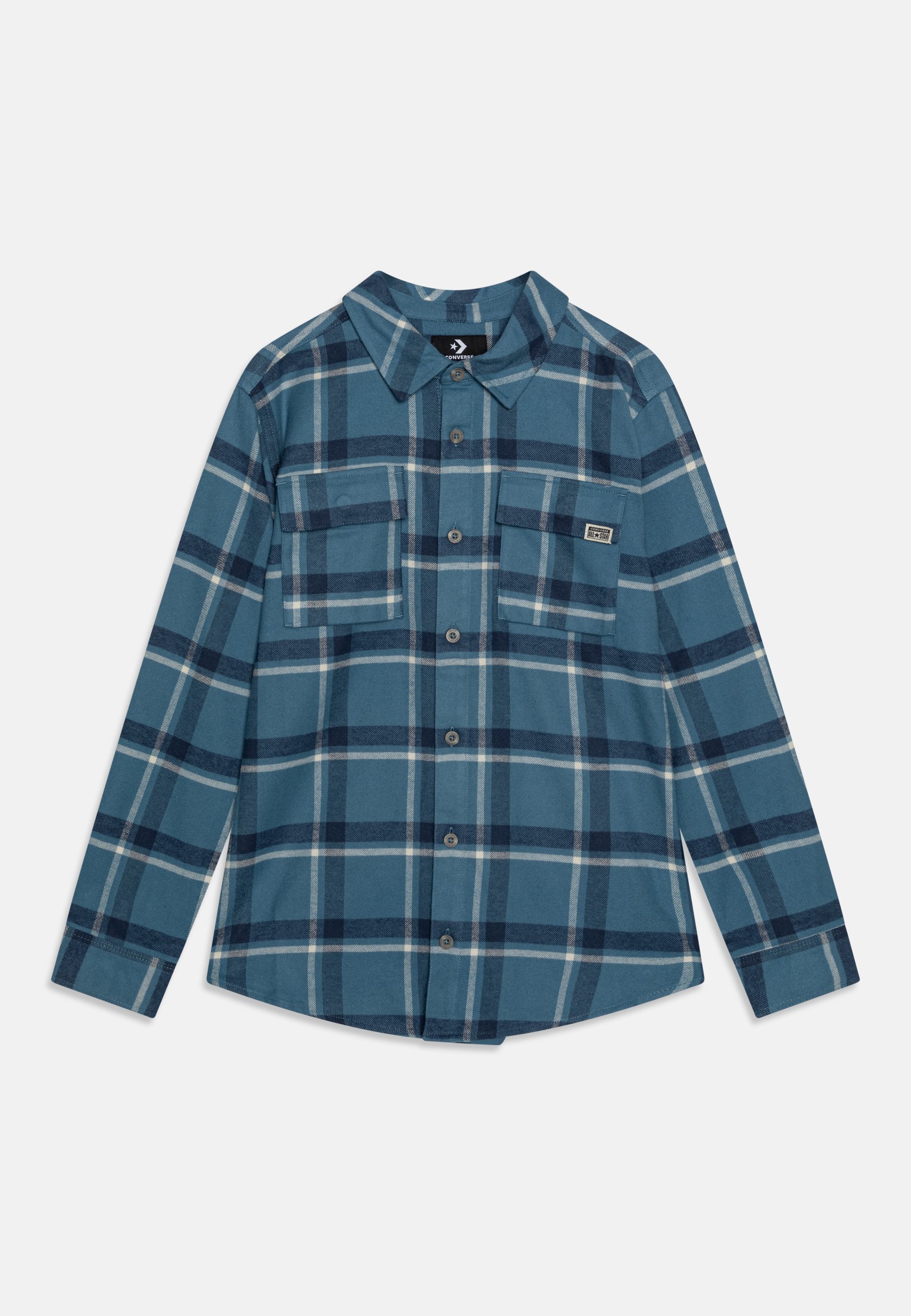 Converse LIFESTYLE UNISEX - Button-down blouse - noble blue/blue