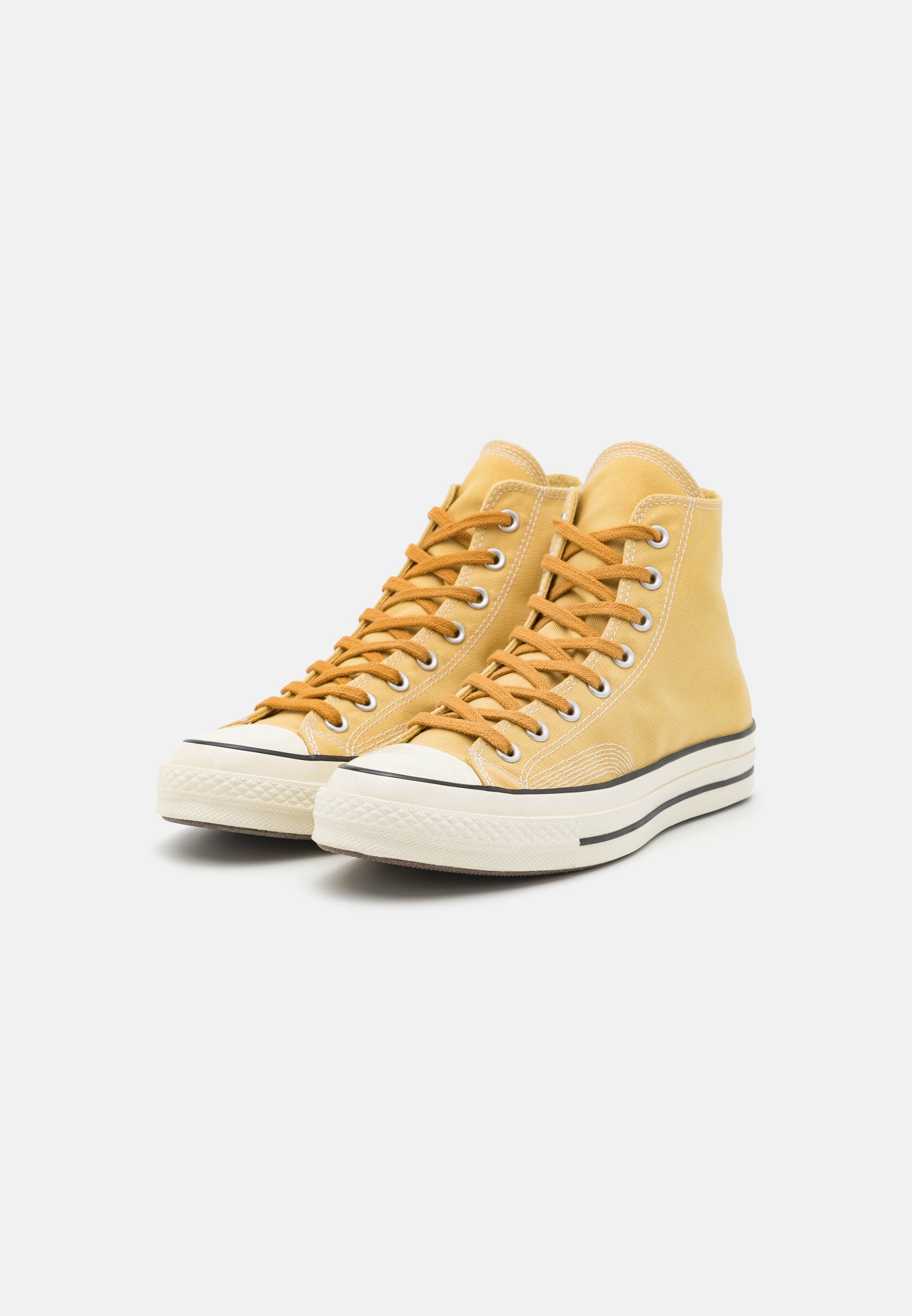 Converse CHUCK 70 JUNGLE CLOTH UNISEX - High-top trainers - trailhead gold/burnt honey/white/dark yellow