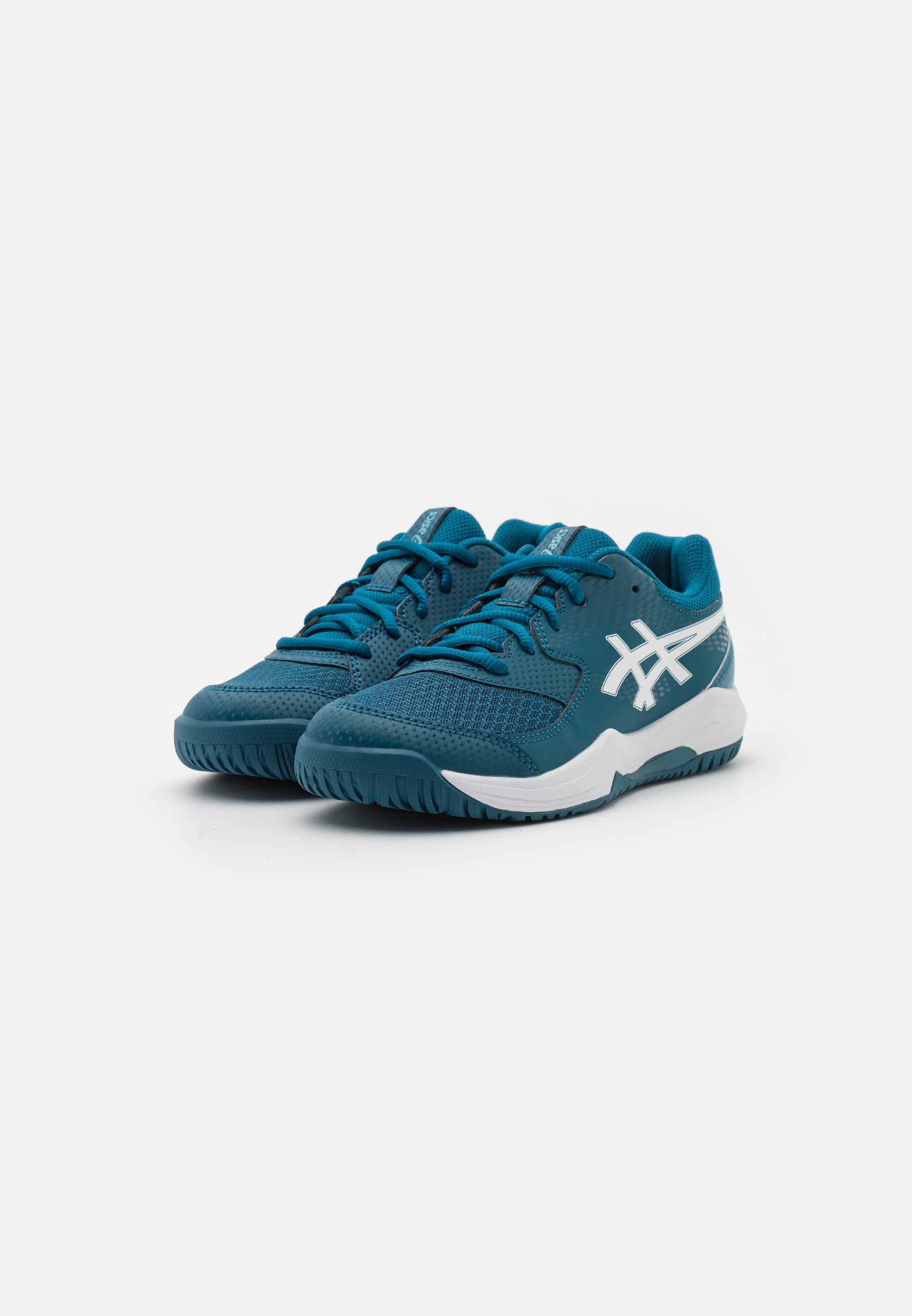 ASICS GEL-DEDICATE 8 GS UNISEX  - Multicourt tennis shoes - restful teal/white/blue