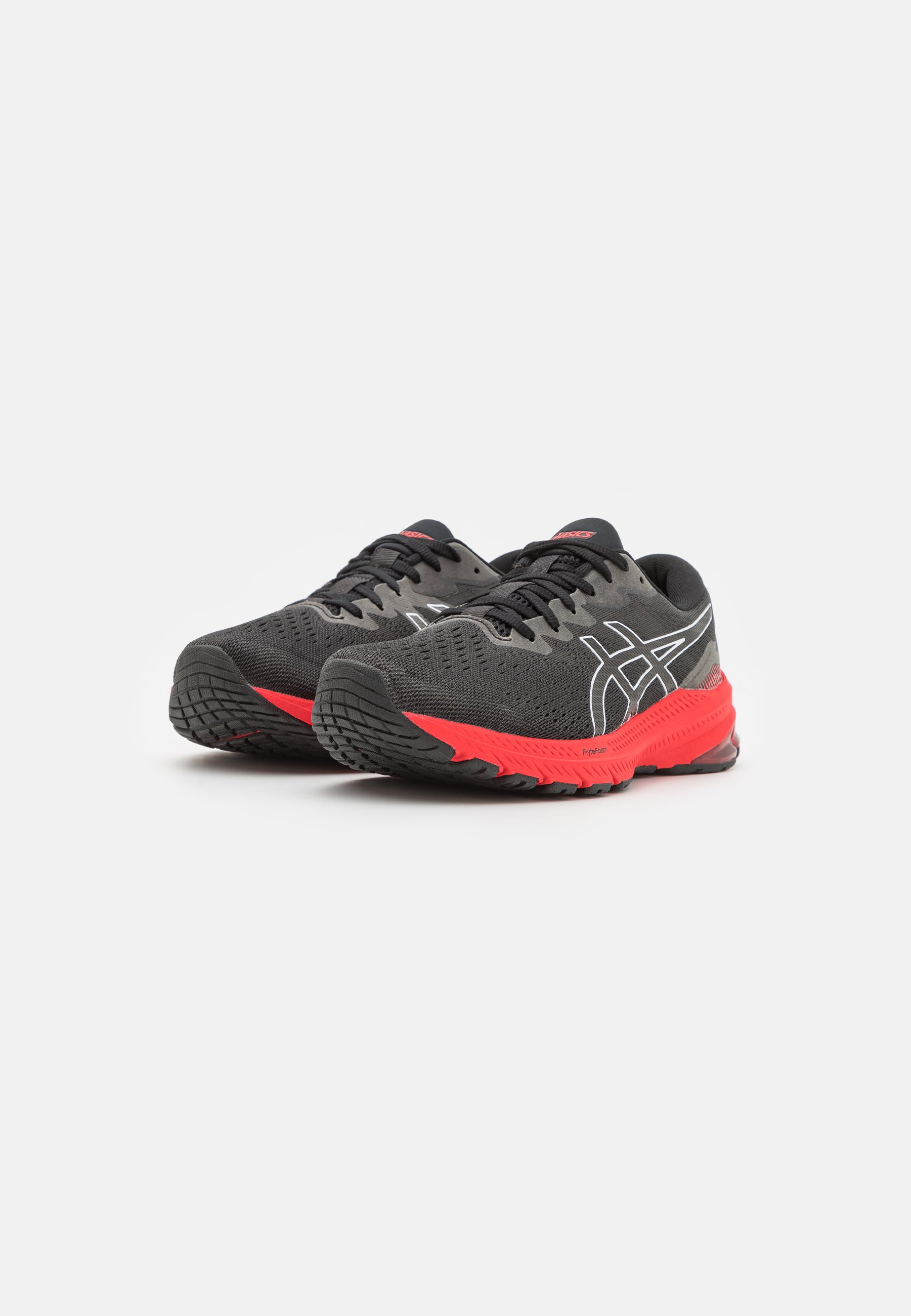 ASICS GT-1000 11 - Stabilty running shoes - black/electric red/black