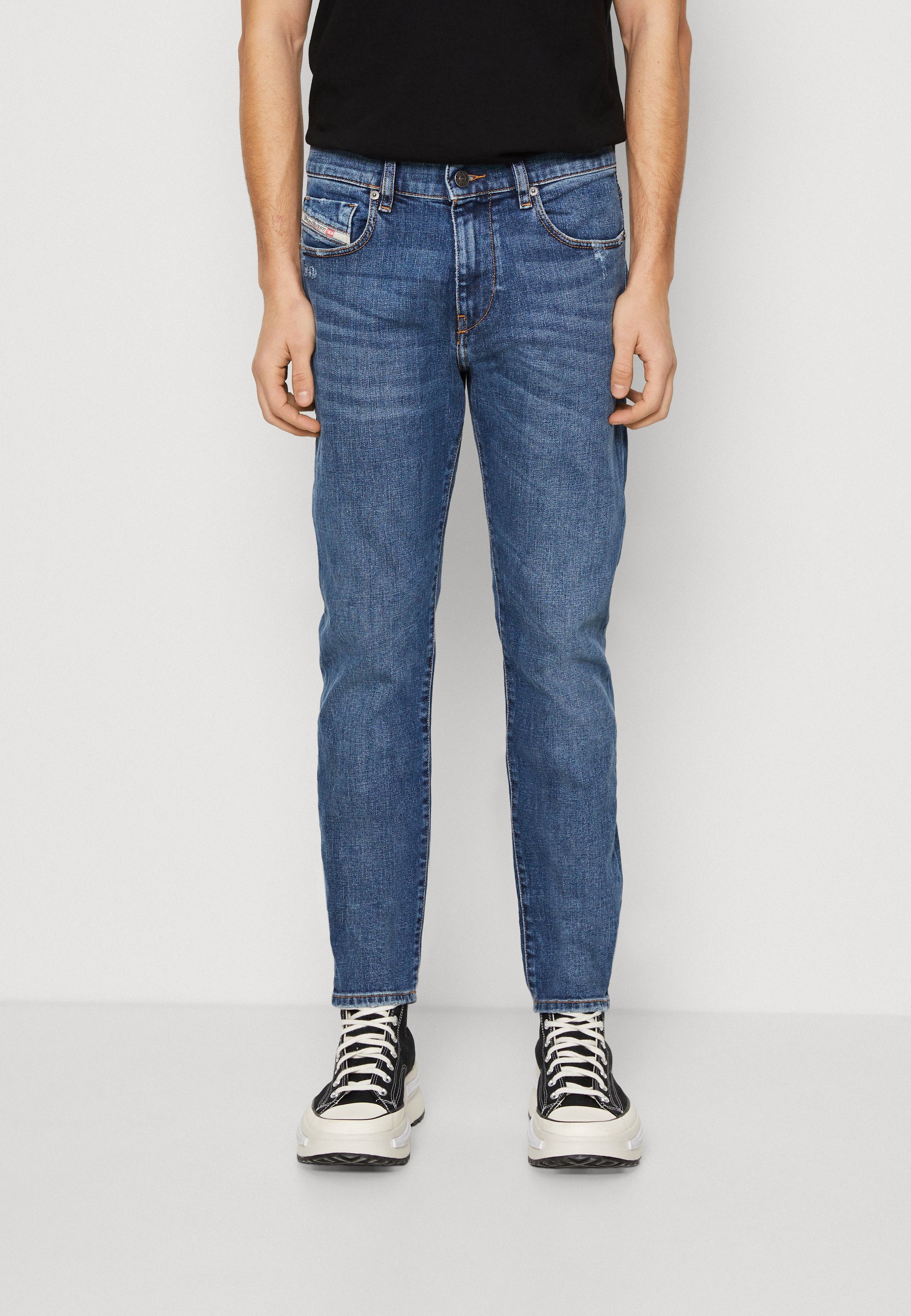 Diesel 2019 D STRUKT - Jeans Tapered Fit - denim/blue denim