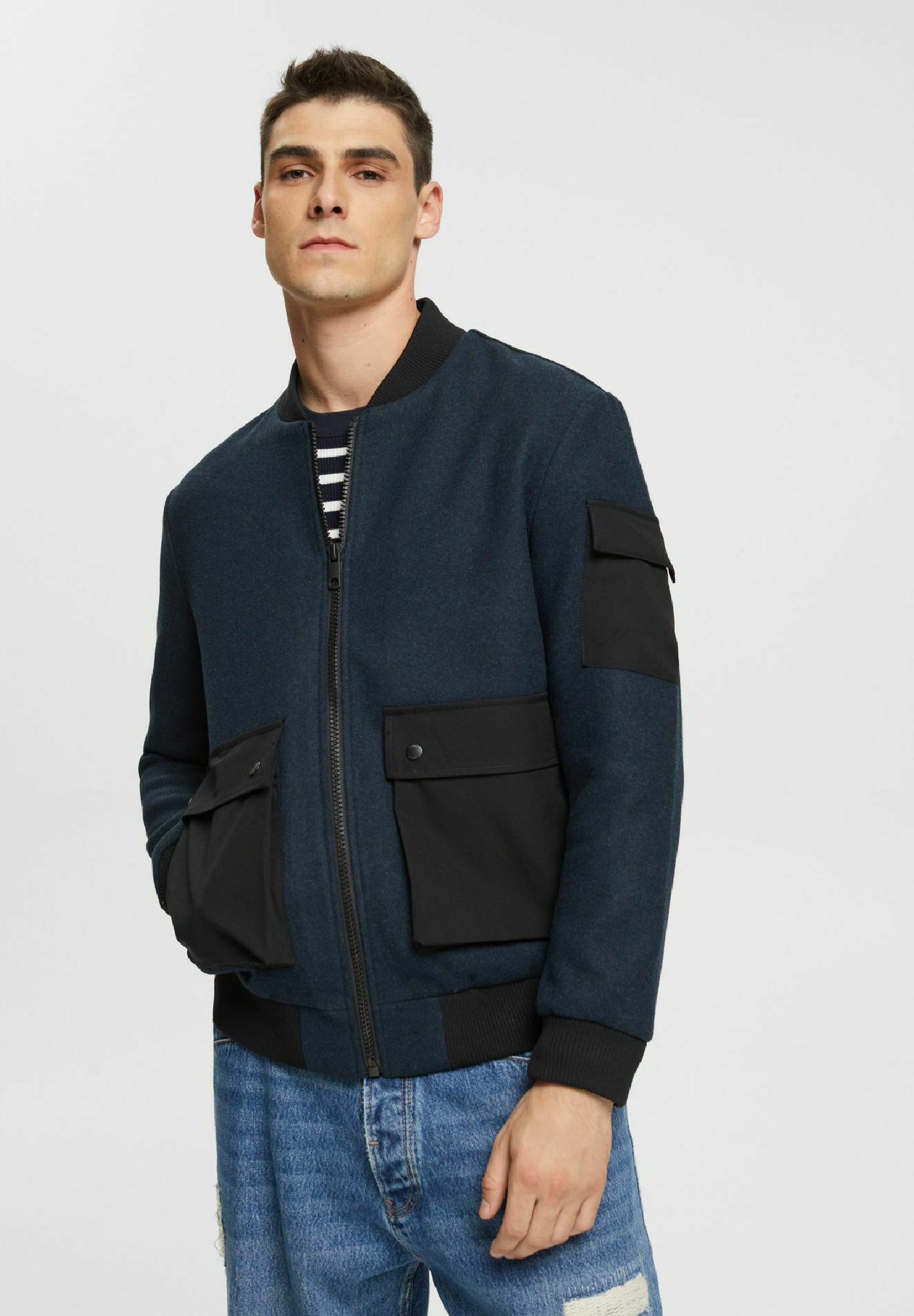 Esprit OUTDOOR  - Bomber Jacket - petrol blue/teal