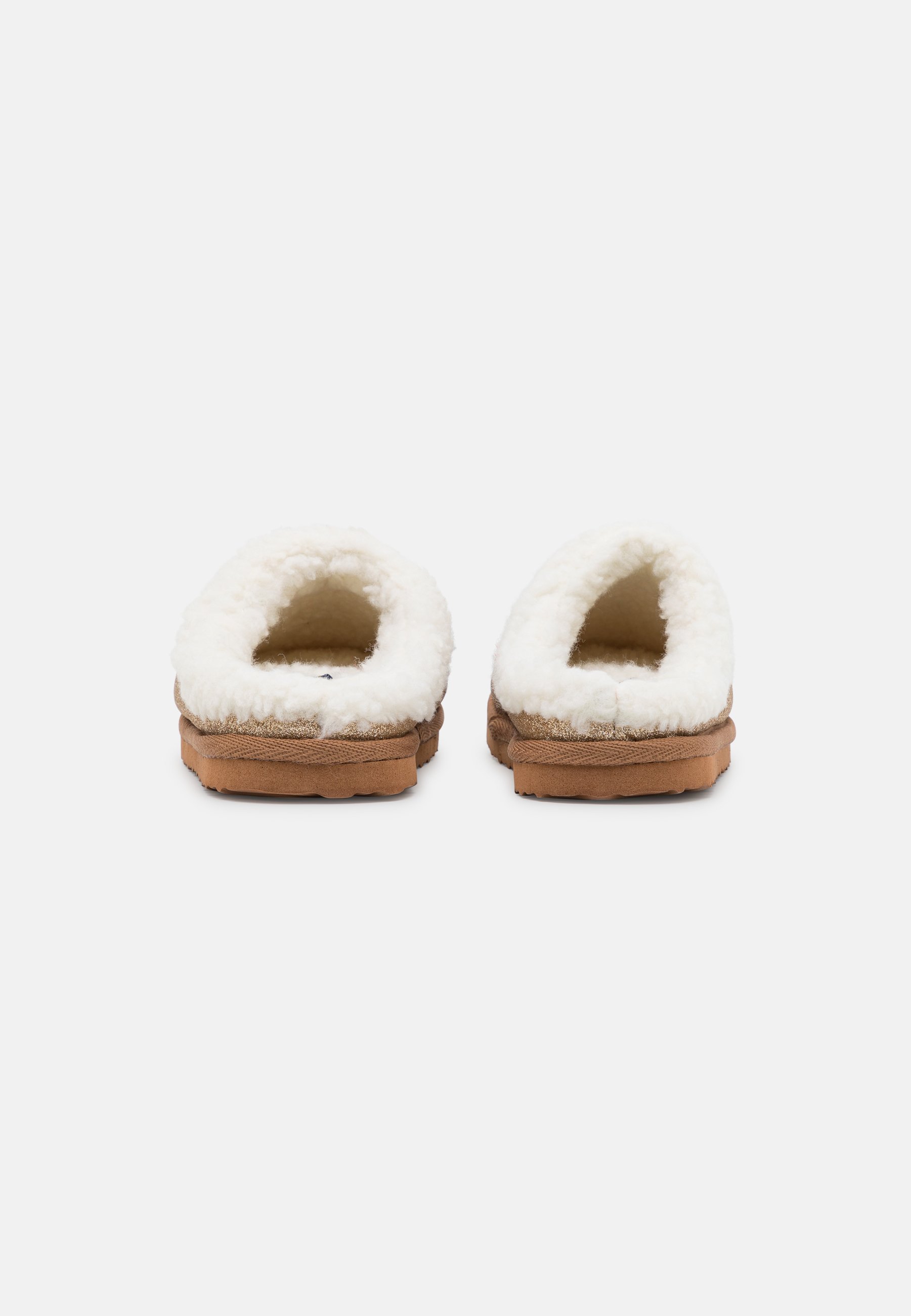 Polo Ralph Lauren CHARLOTTE SCUFF - Slippers - gold glitter/gold-coloured