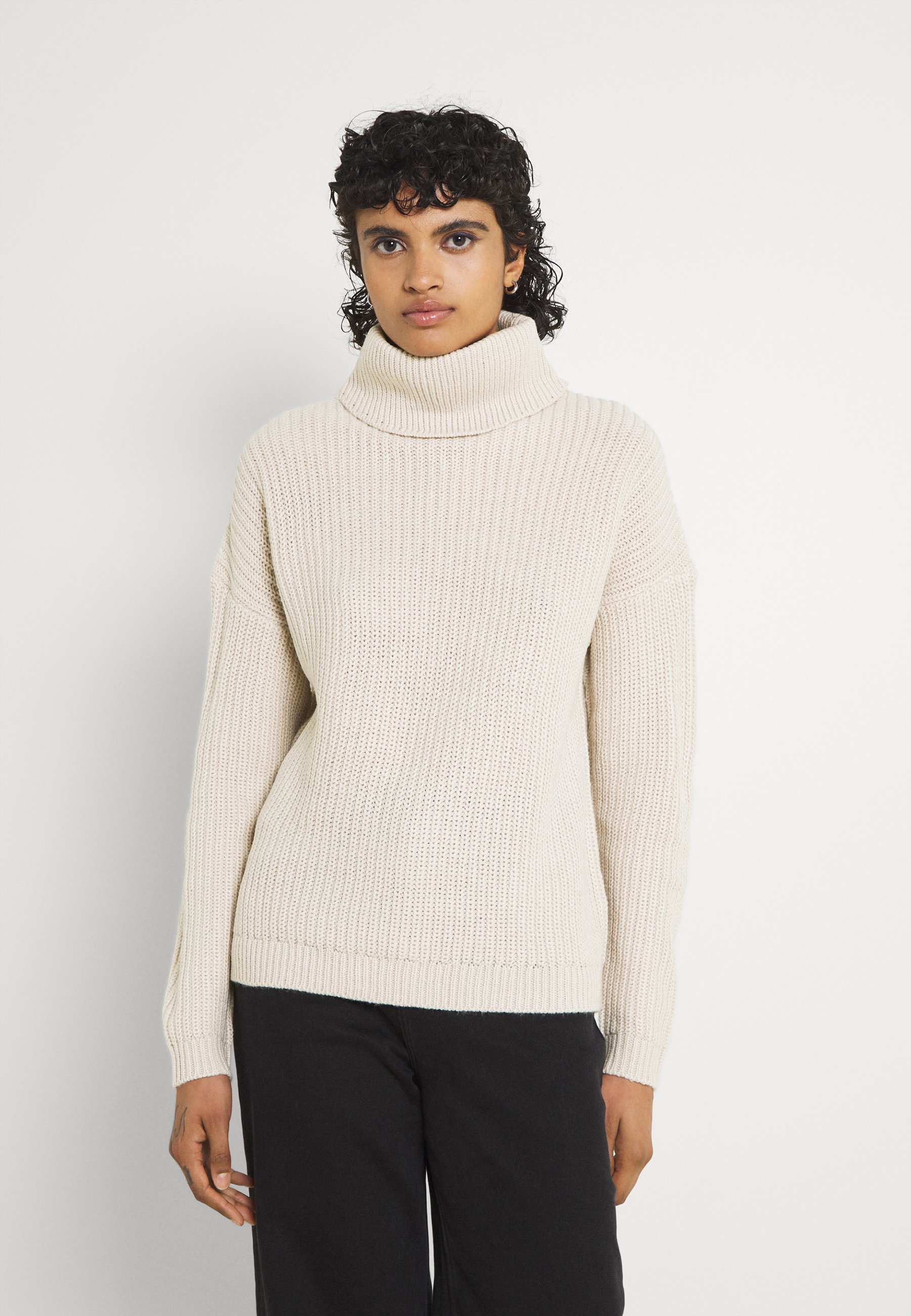 ONLY ONLMATILDA NICOYAL - Jumper - pumice stone/beige