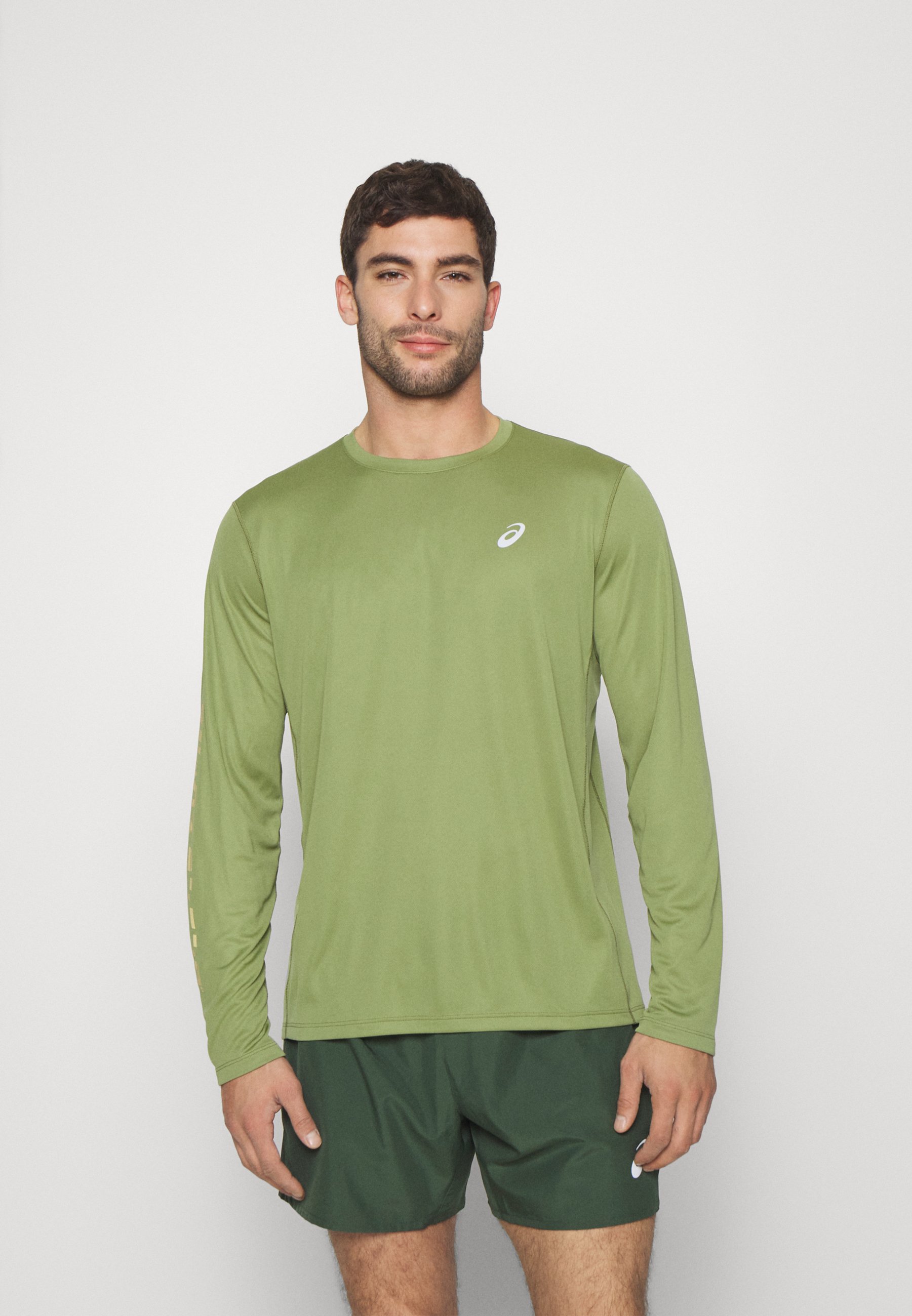 ASICS KATAKANA  - Long sleeved top - cactus/khaki