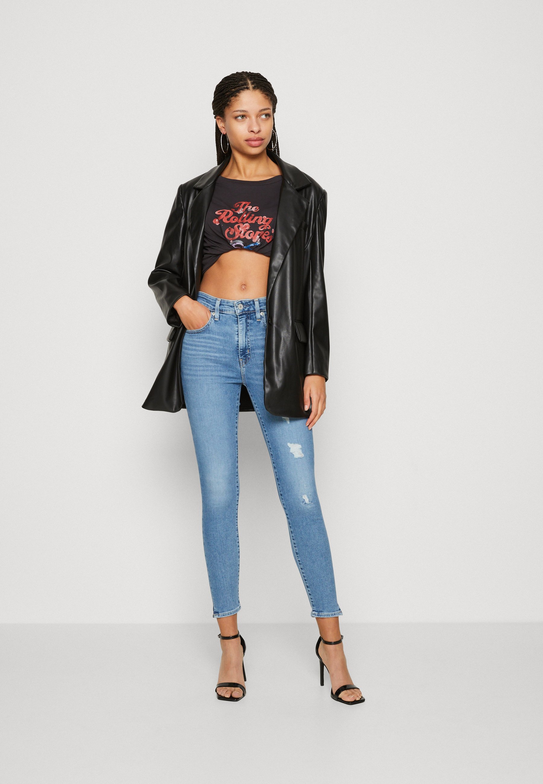 Levi's® 721™ HIGH RISE SKINNY - Jeans Skinny Fit - leash it up/destroyed denim