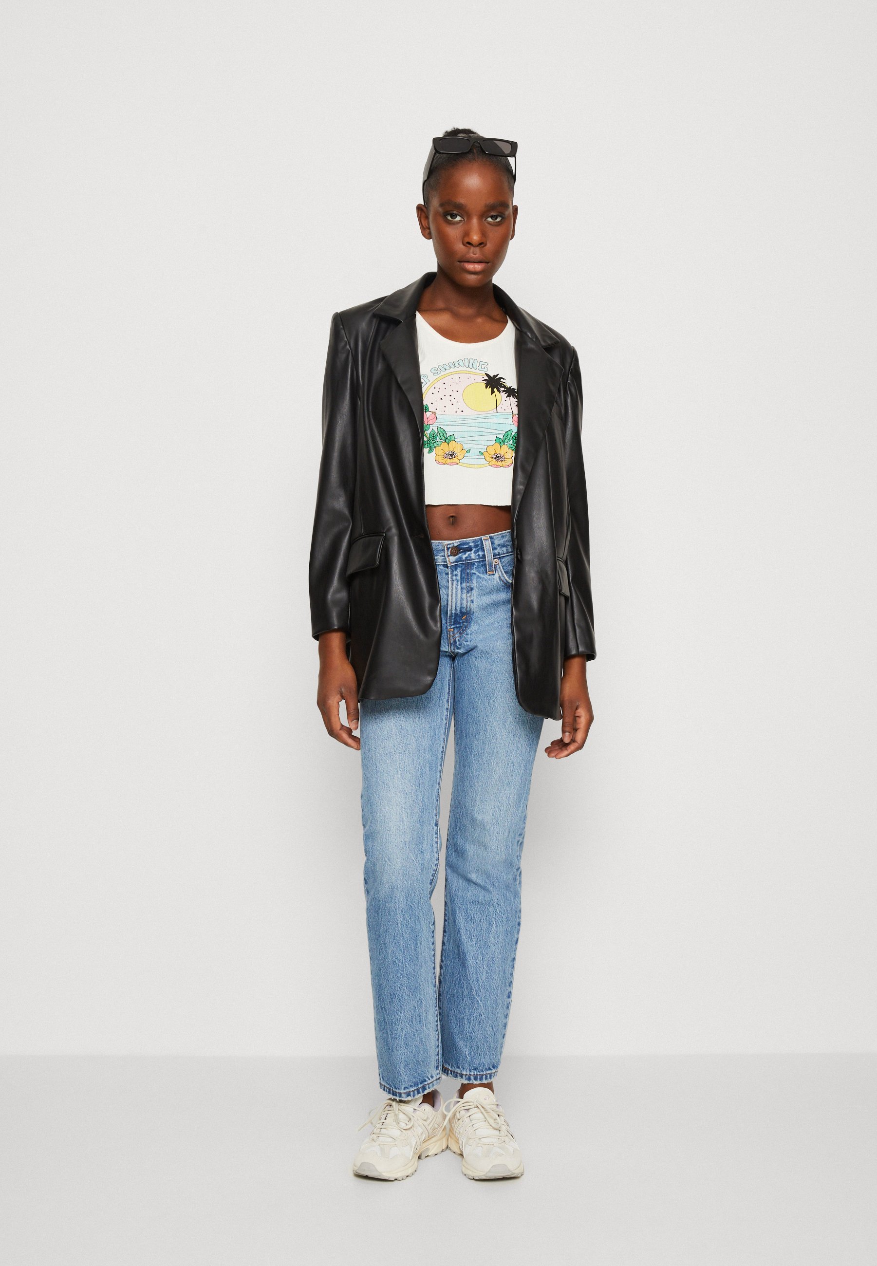 Levi's® MIDDY STRAIGHT - Straight leg jeans - good grades/blue denim