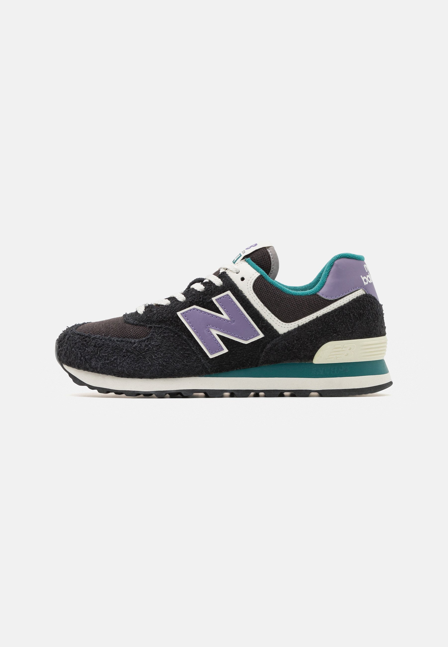 NB 574 UNISEX - Trainers - black/lilac/black