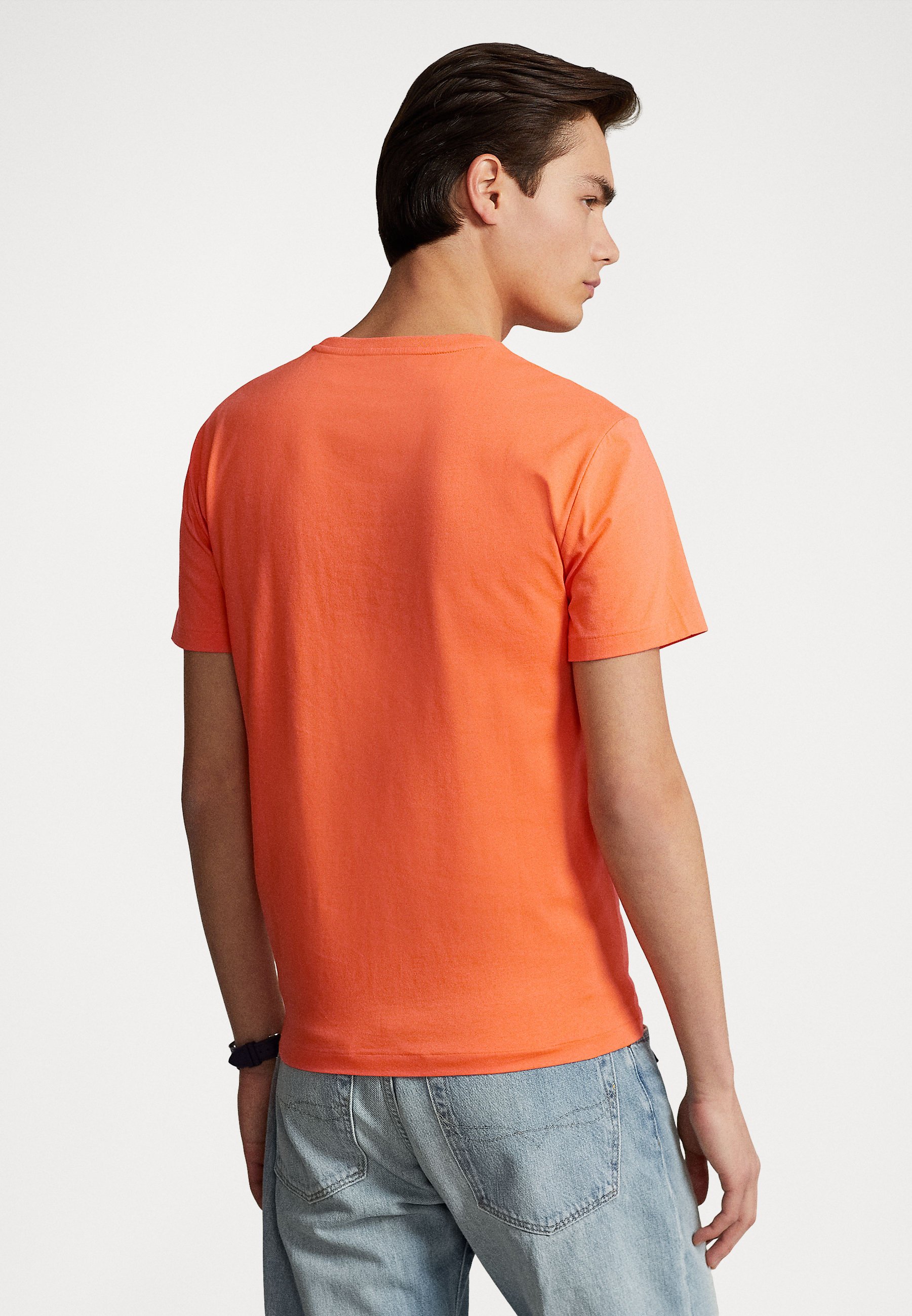 Polo Ralph Lauren SHORT SLEEVE - Basic T-shirt - cadmium/orange
