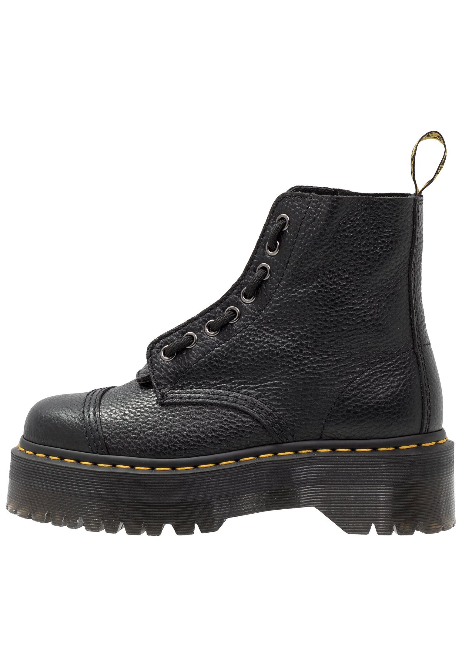 Dr. Martens SINCLAIR - Platform ankle boots - black/aunt sally/black