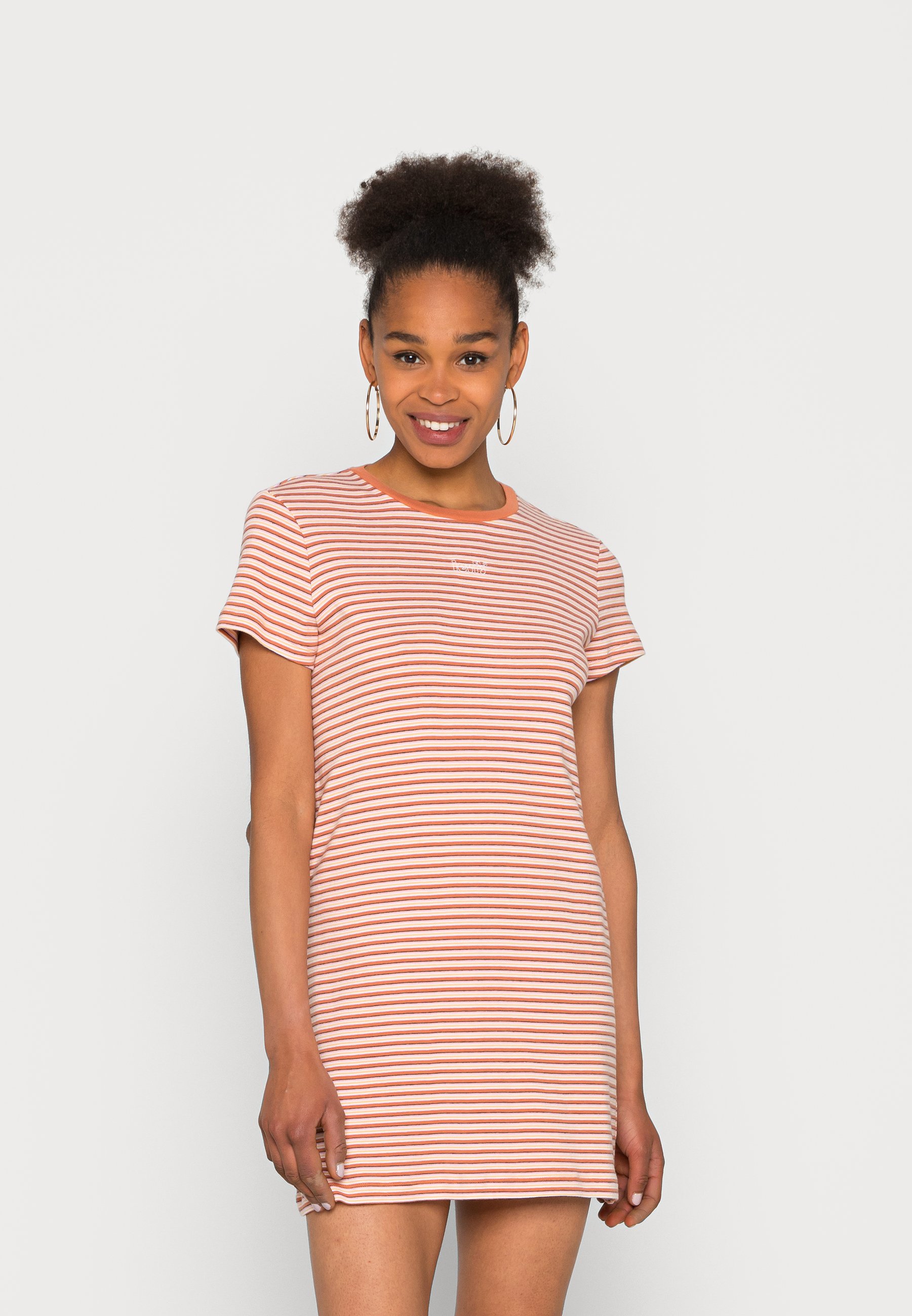 Levi's® VACATION TEE DRESS - Jersey dress - autumn leaf/apricot