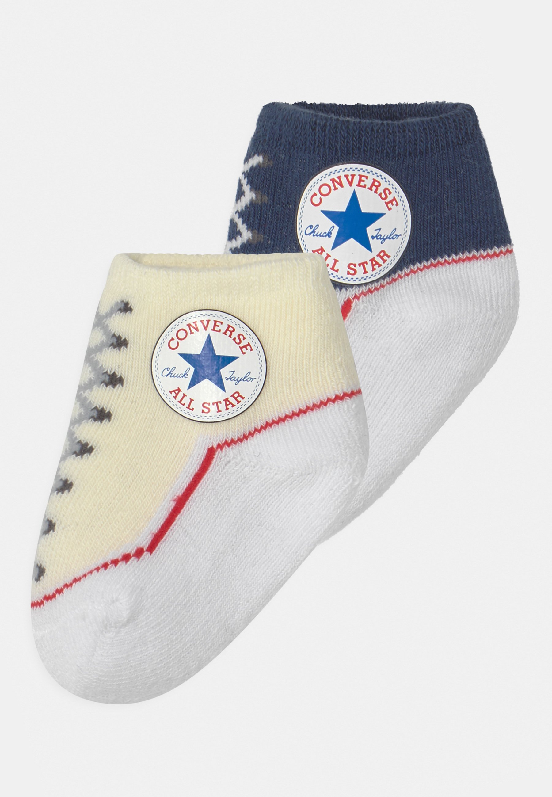 Converse CHUCK TODDLER 2 PACK UNISEX - Socks - navy/off white/dark blue