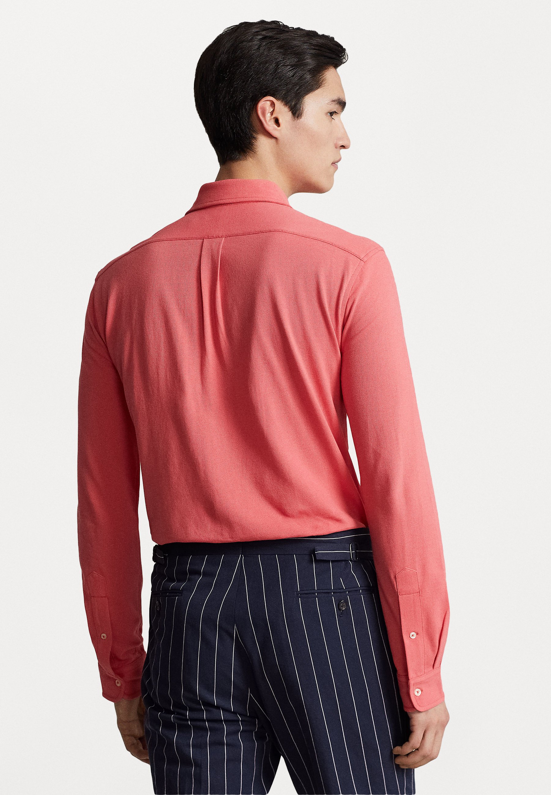 Polo Ralph Lauren LONG SLEEVE - Shirt - red sky/red