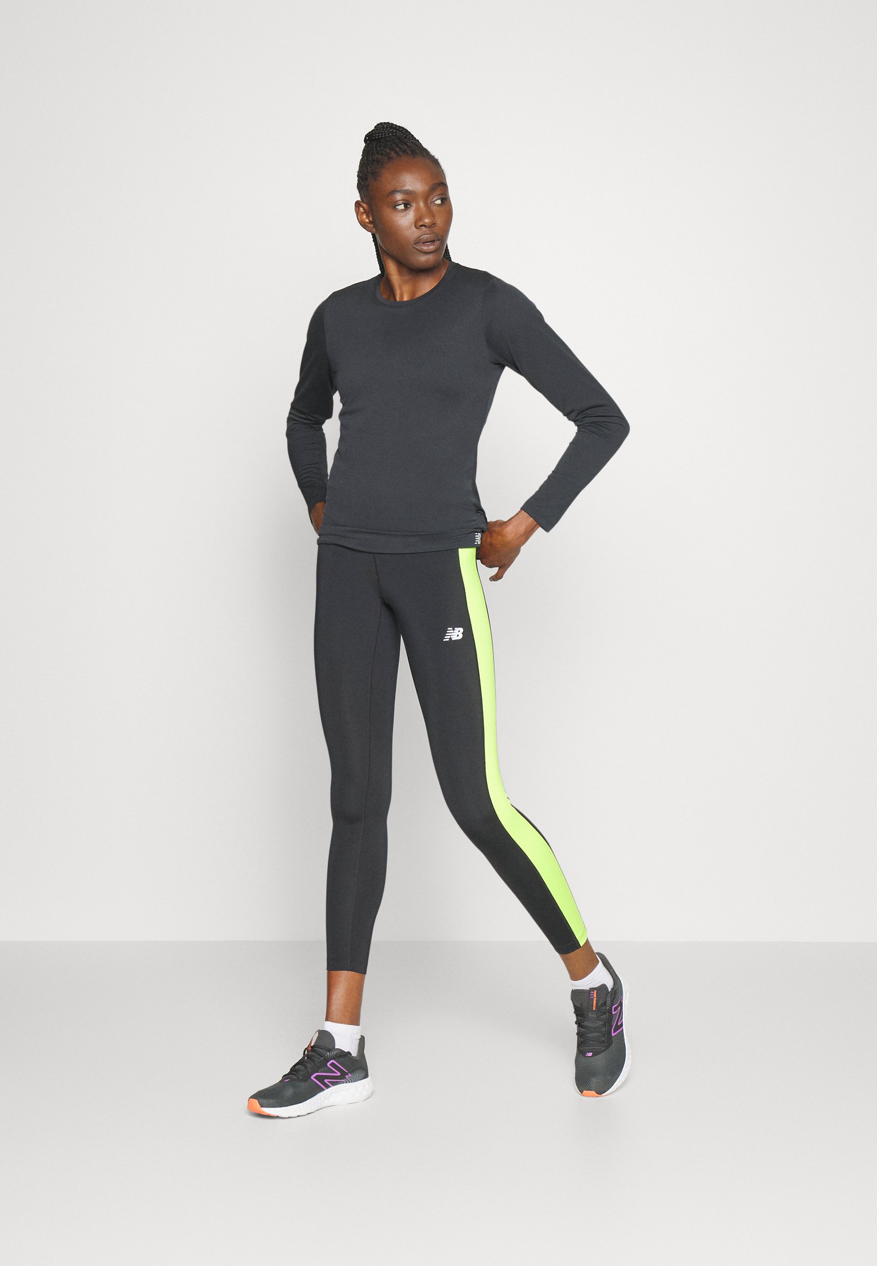 NB ACCELERATE - Leggings - thirty watt/neon yellow