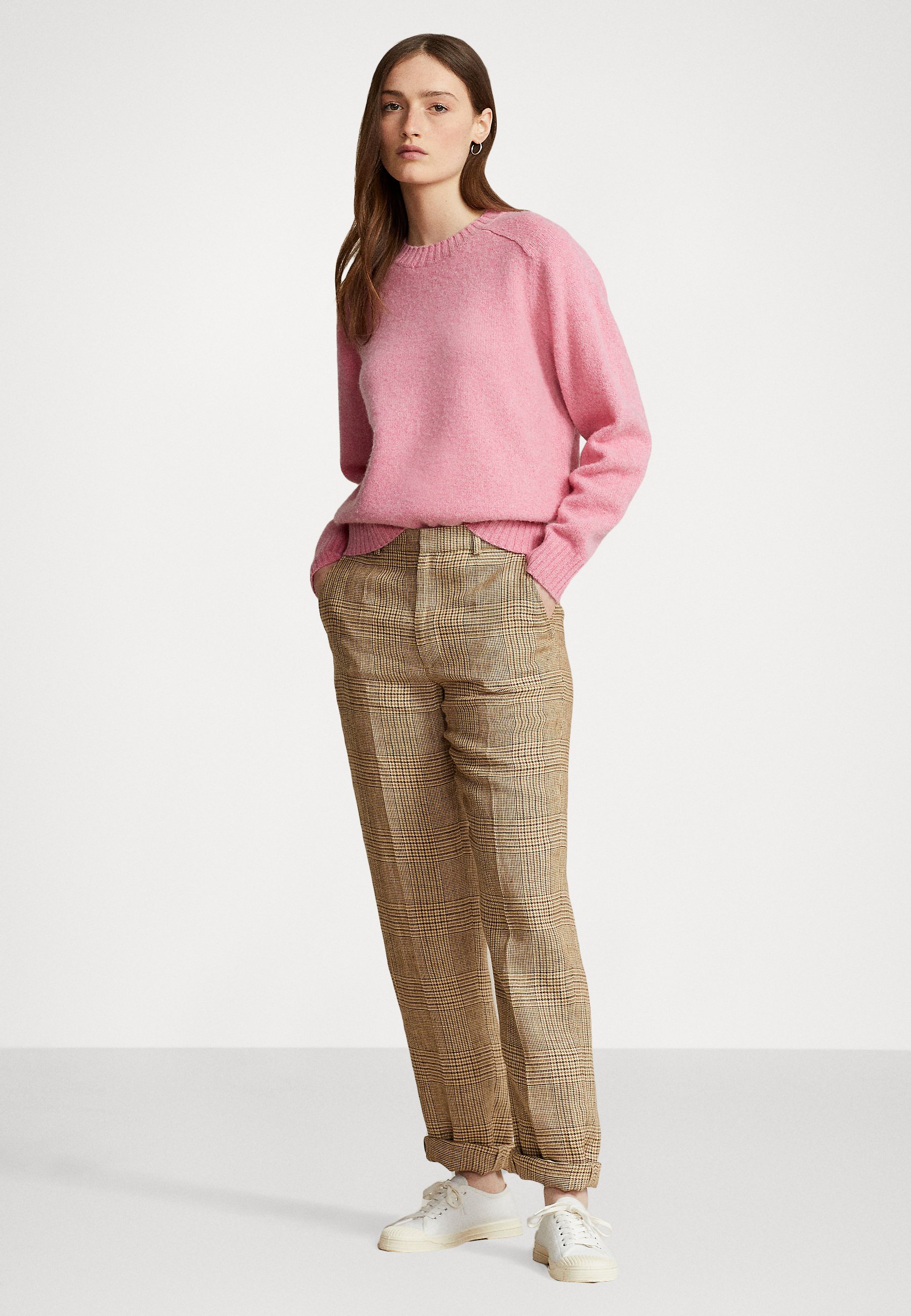 Polo Ralph Lauren LONG SLEEVE - Jumper - pink heather/pink