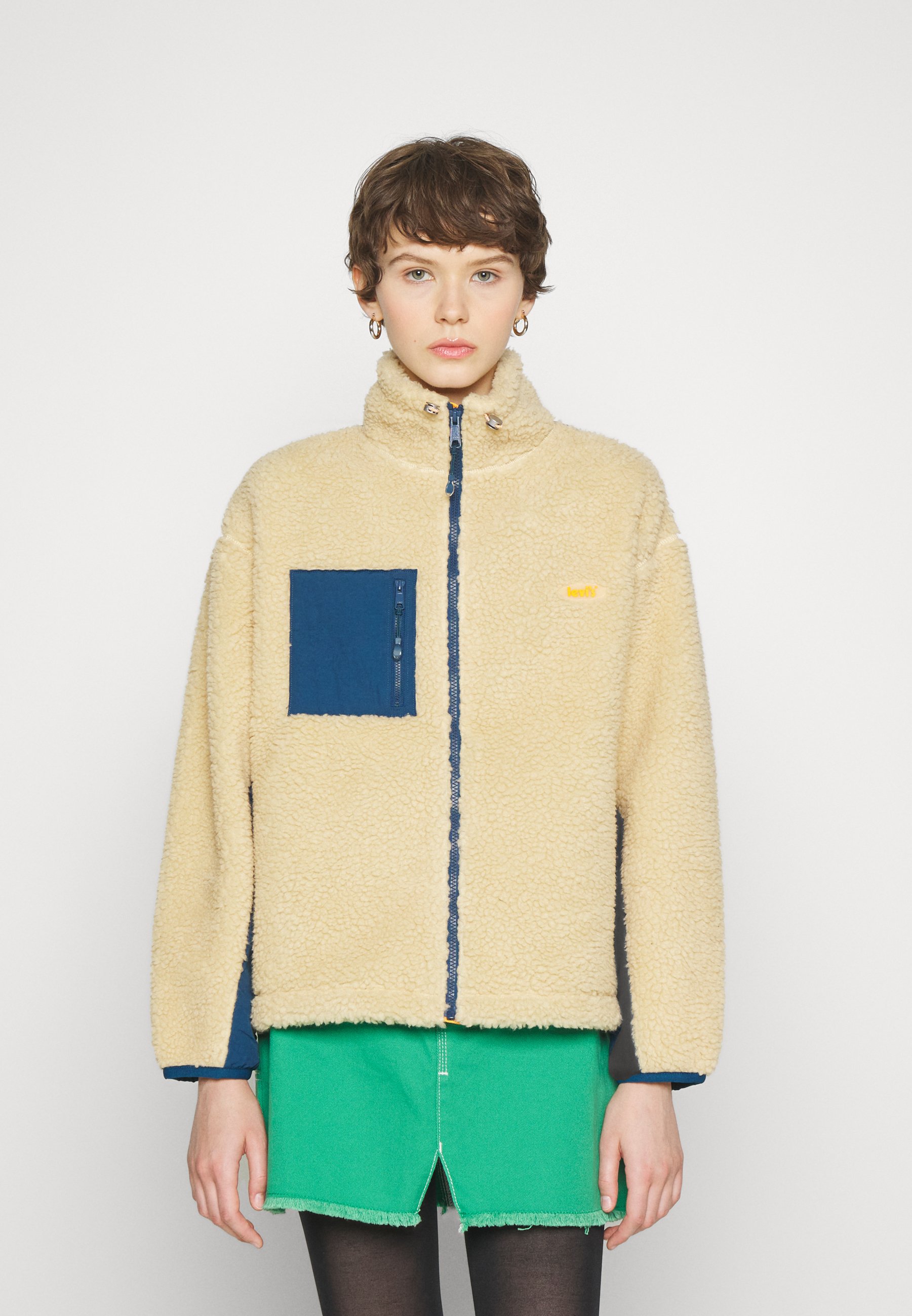 Levi's® BIG FOOT - Fleece jacket - marzipan/beige