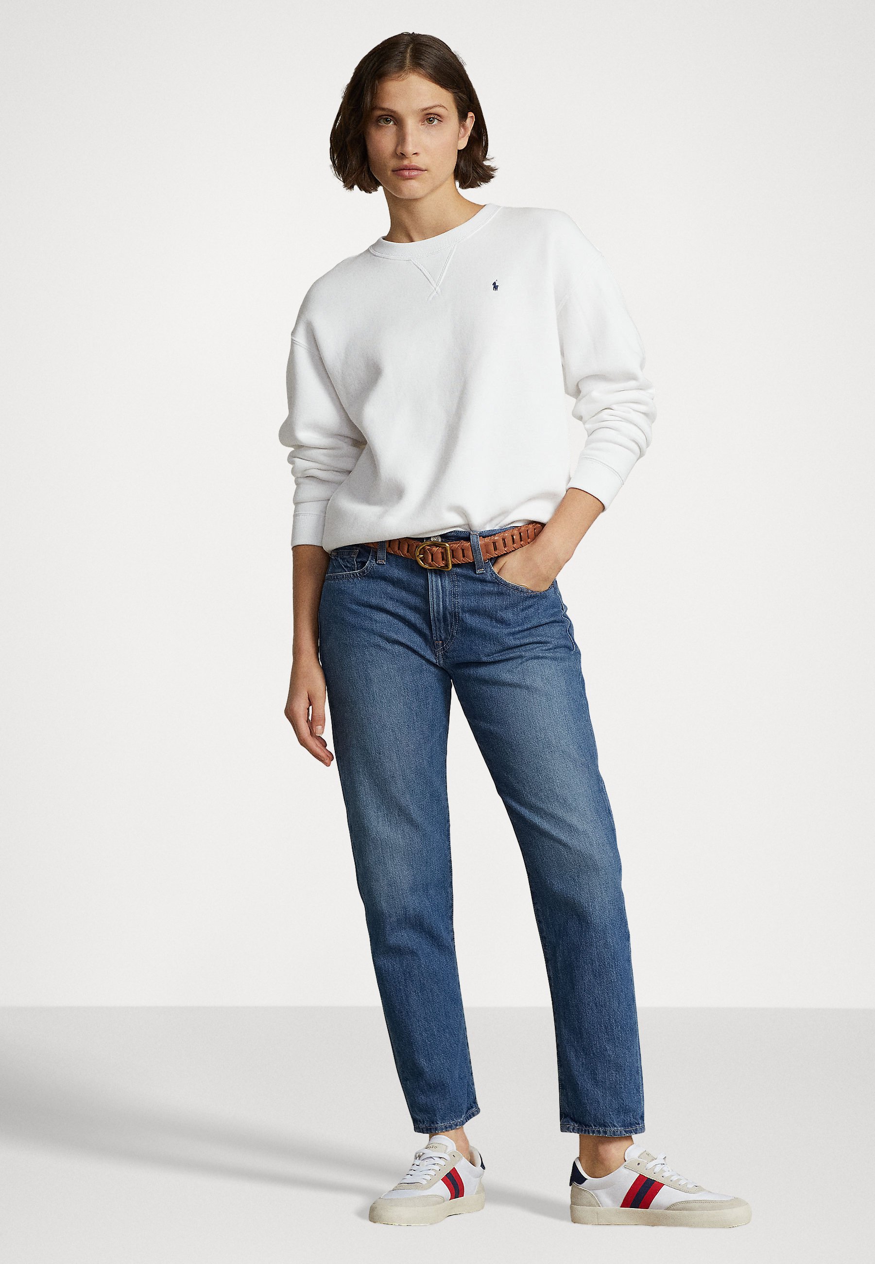 Polo Ralph Lauren STANDARD ANKLE BOYFRIEND - Relaxed fit jeans - eldir wash/blue
