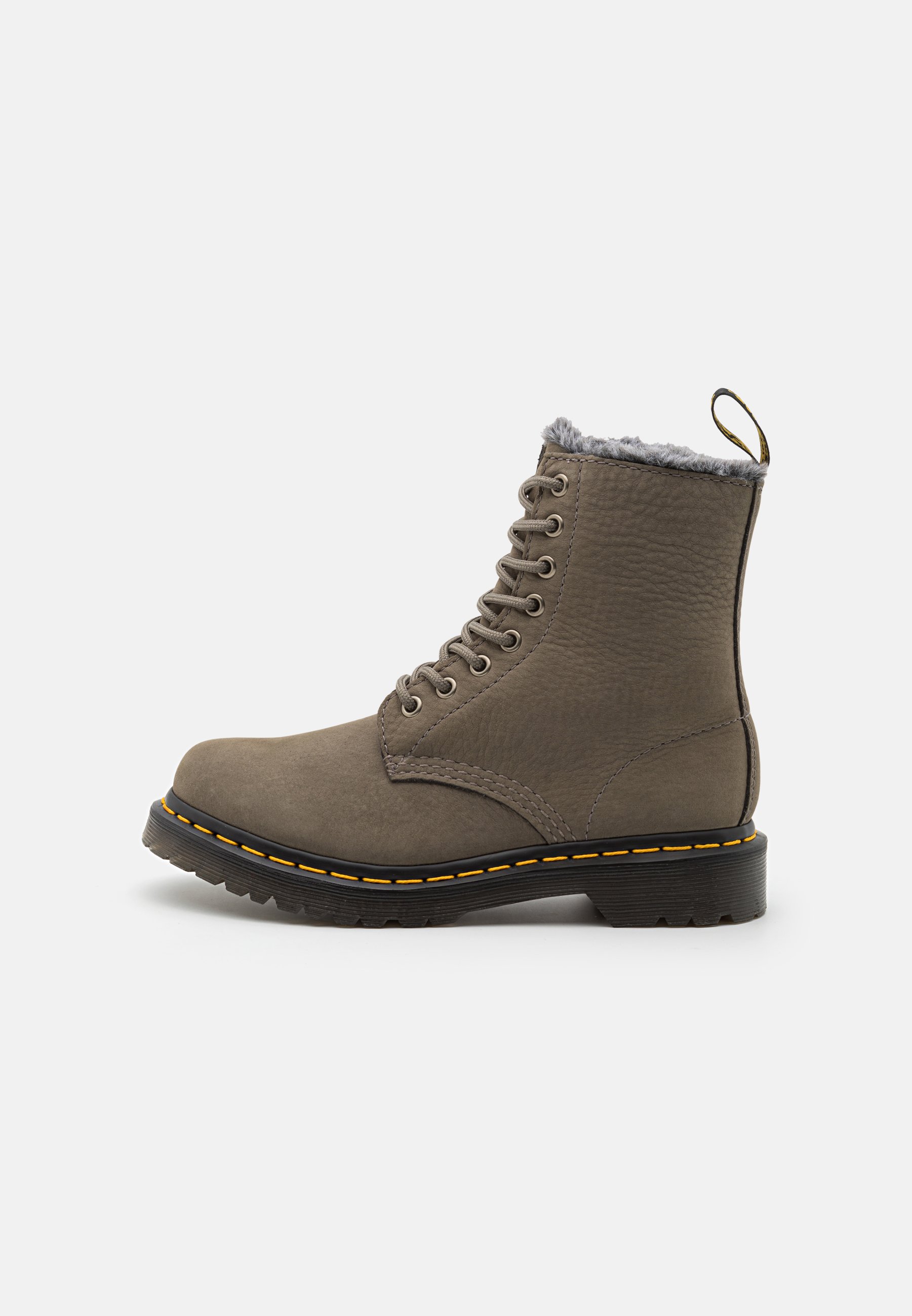 Dr. Martens 1460 SERENA - Lace-up ankle boots - grey/black/grey