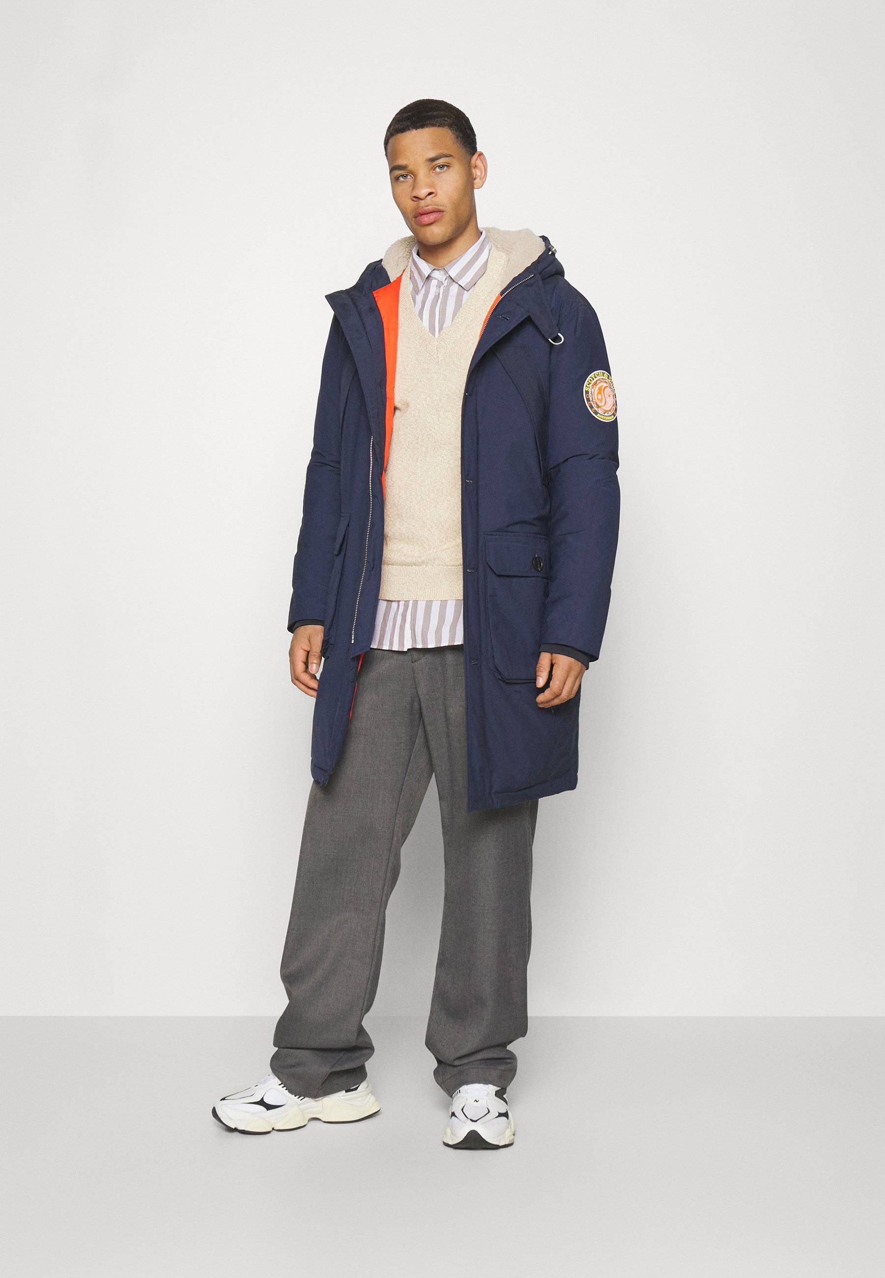 Scotch & Soda HEAVY WEIGHT PADDED - Winter coat - night/dark blue