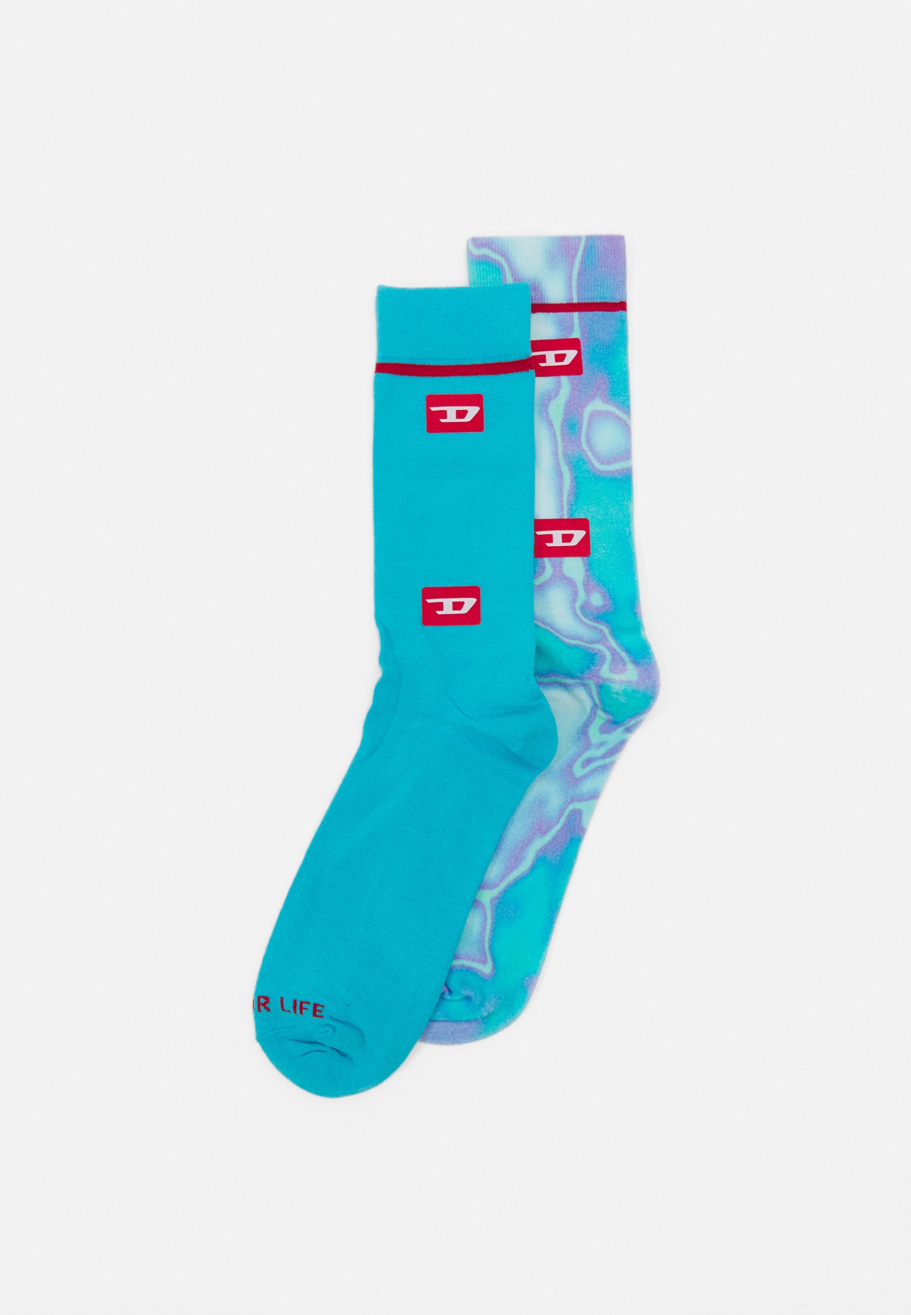 Diesel SKM-RAY-TWOPACK 2 PACK - Socks - blue