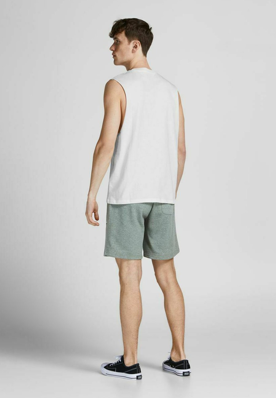 Jack &Jones GESTICKTES LOGO - Top - bright white/off-white