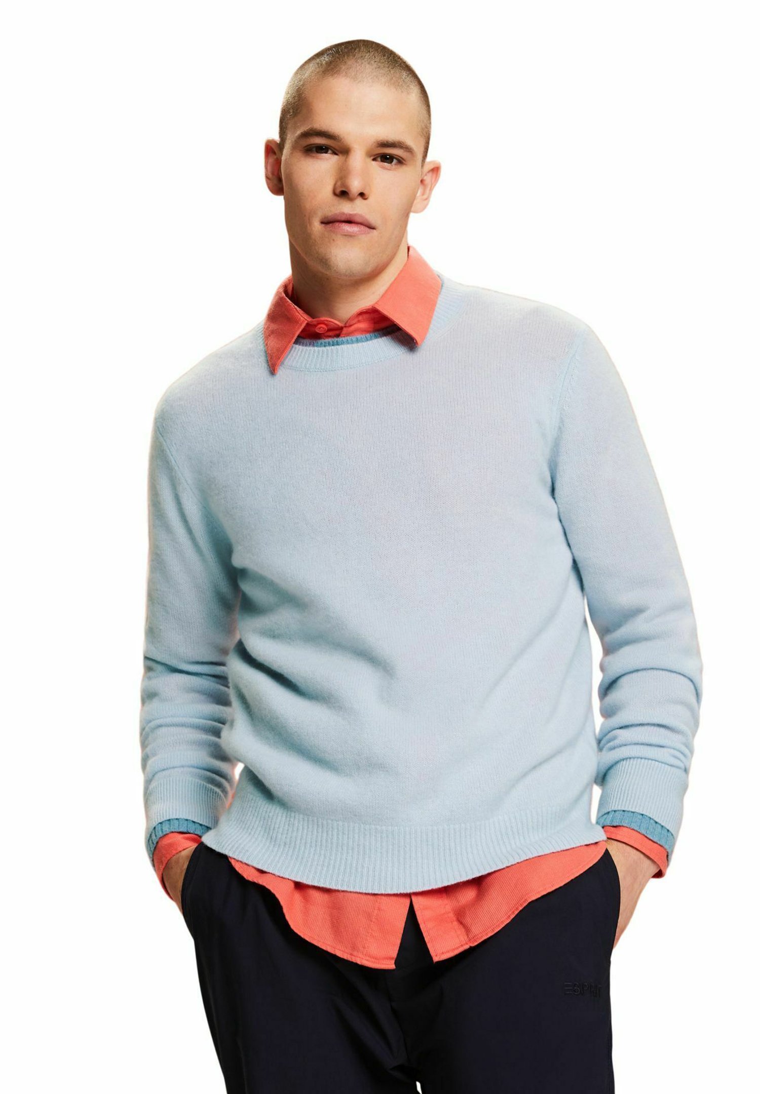 Esprit Jumper - pastel blue/light blue