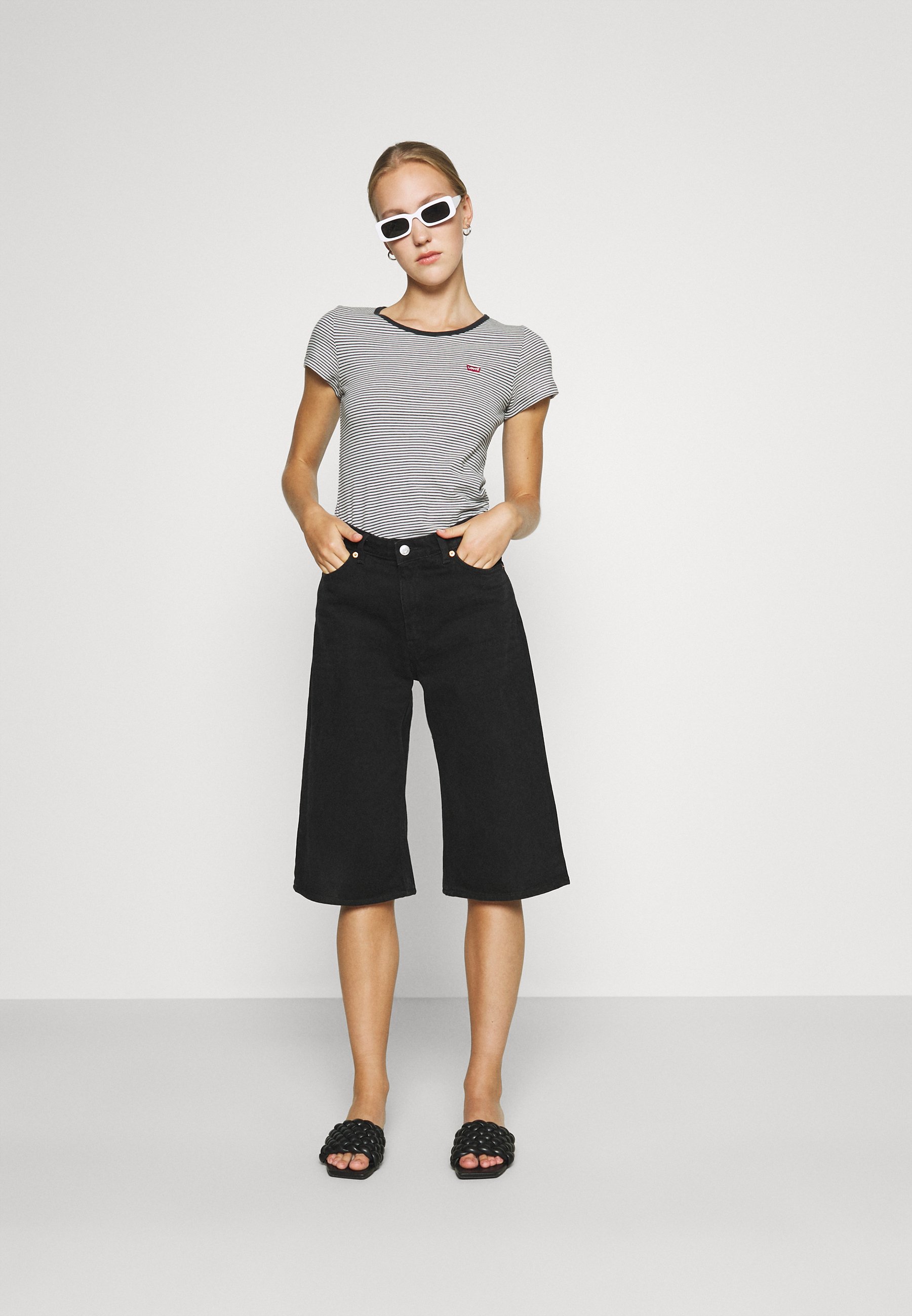 Levi's® 2 PACK - Print T-shirt - white/annalise/white