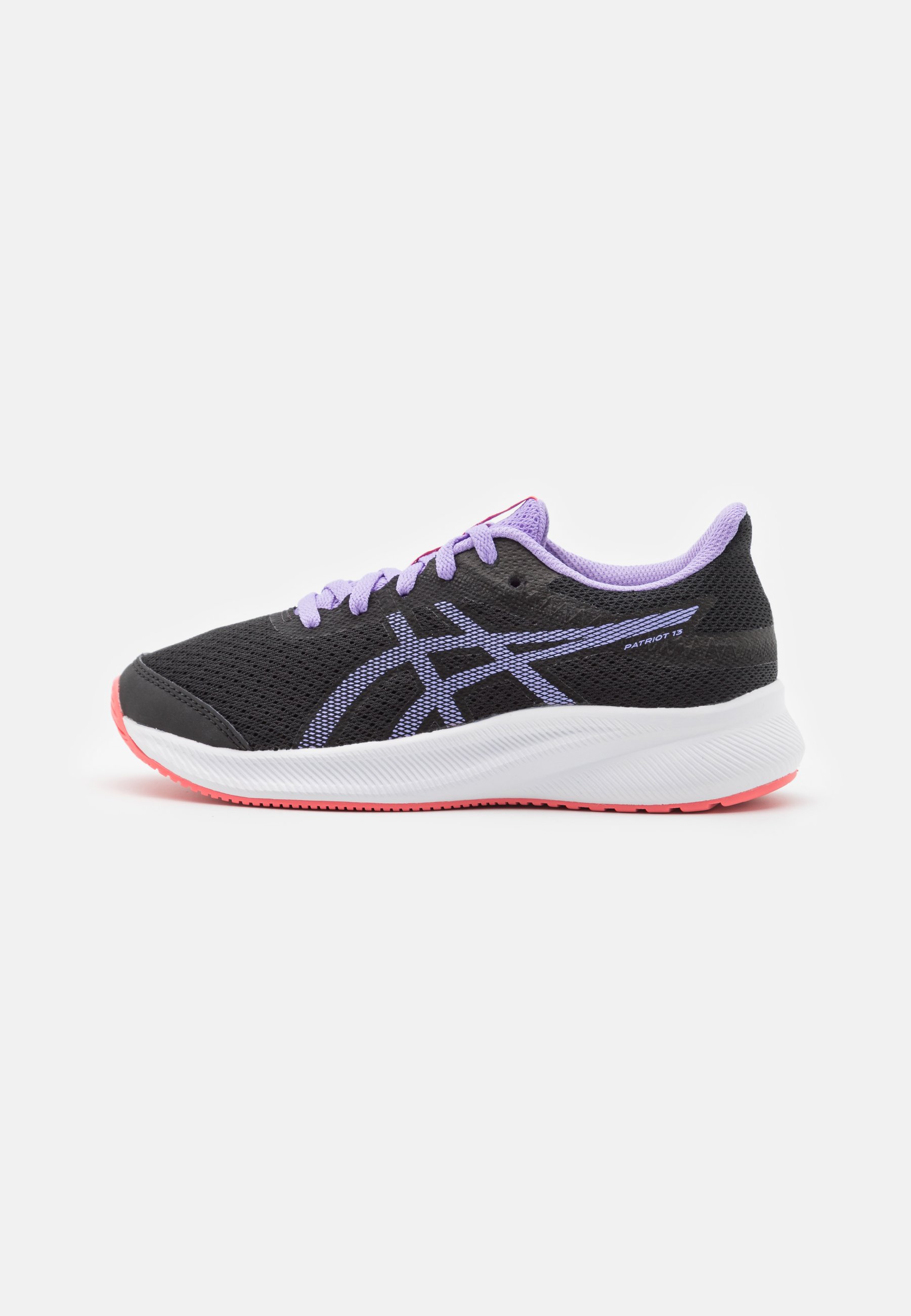ASICS PATRIOT 13 GS UNISEX - Neutral running shoes - black/digital violet/black