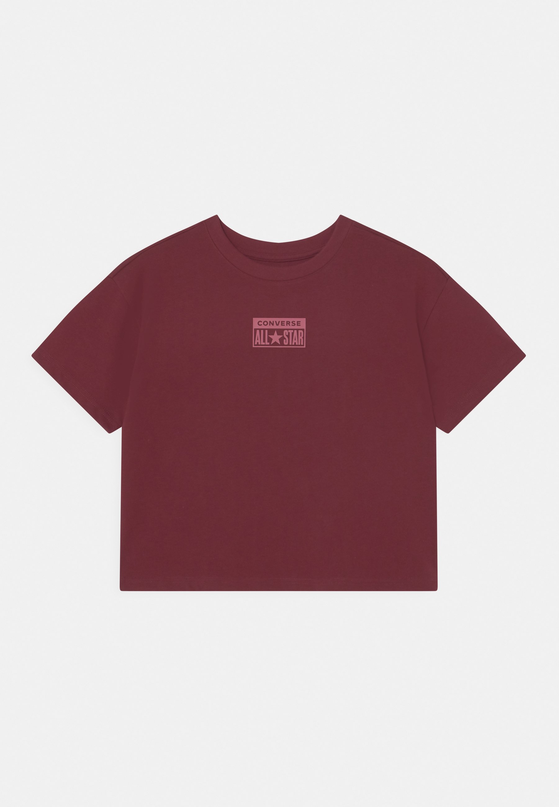Converse HELIER TEE - Print T-shirt - deep bordeaux/bordeaux