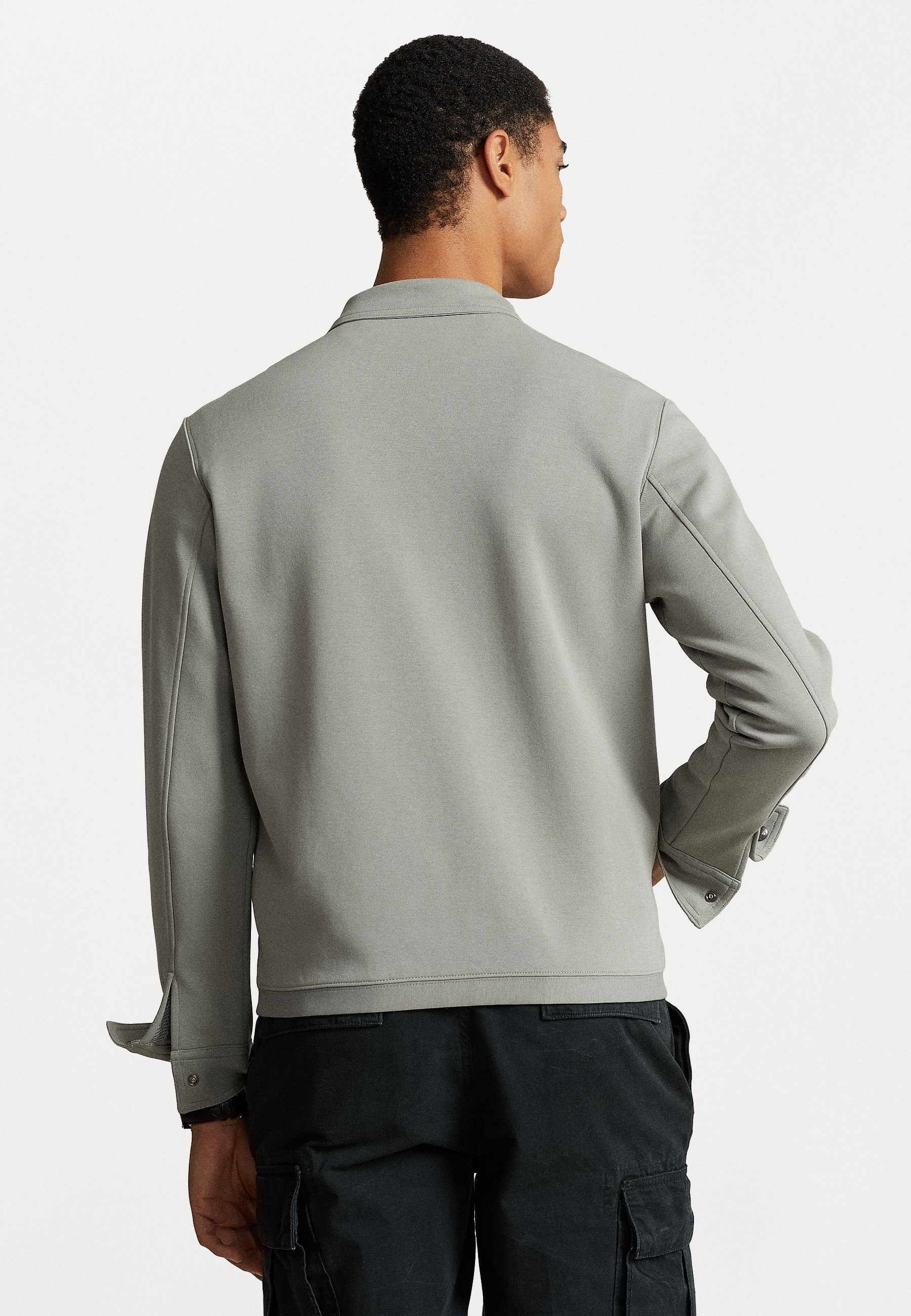Polo Ralph Lauren LONG SLEEVE - Zip-up sweatshirt - grey