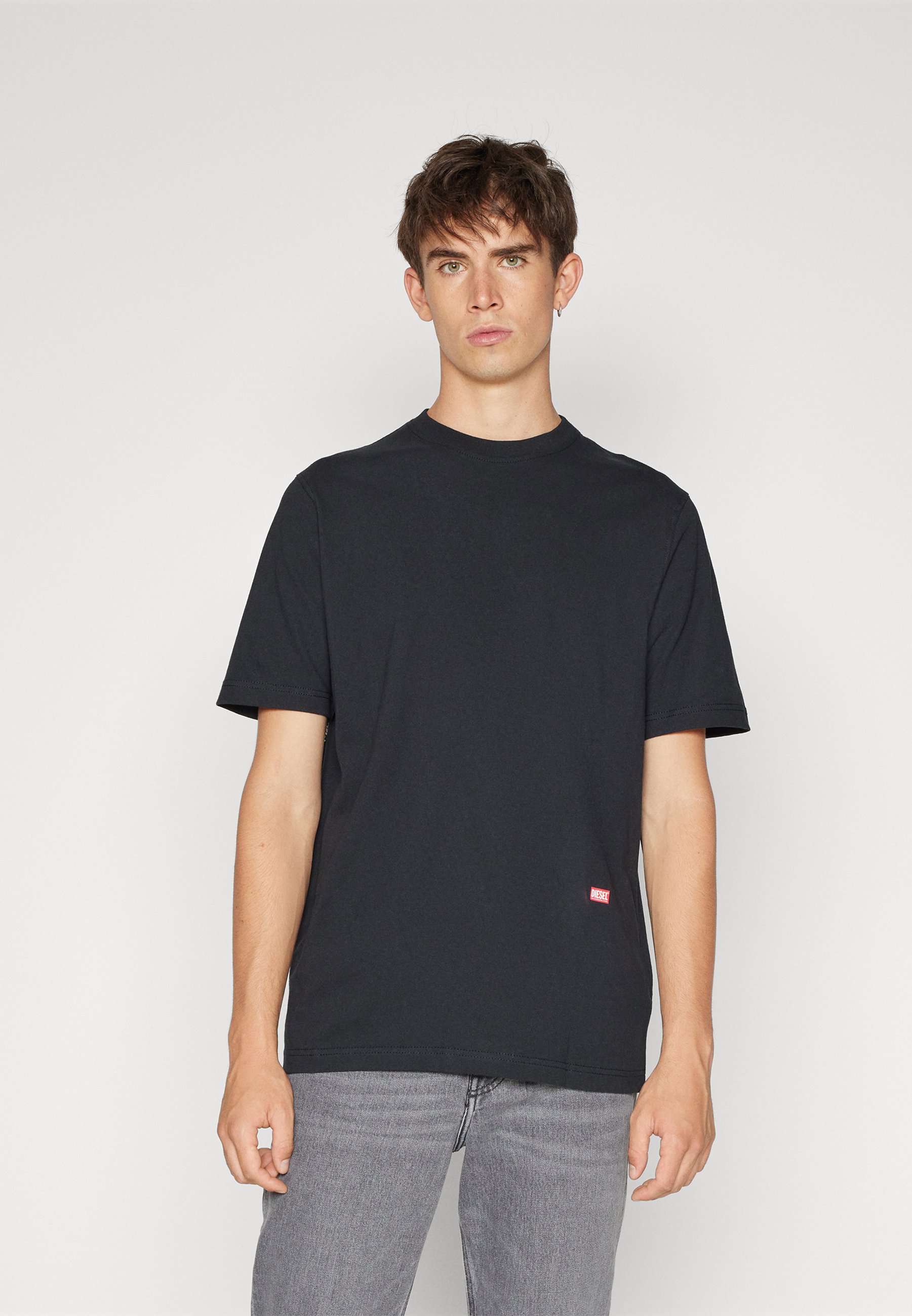 Diesel JUST UNISEX - Print T-shirt - black